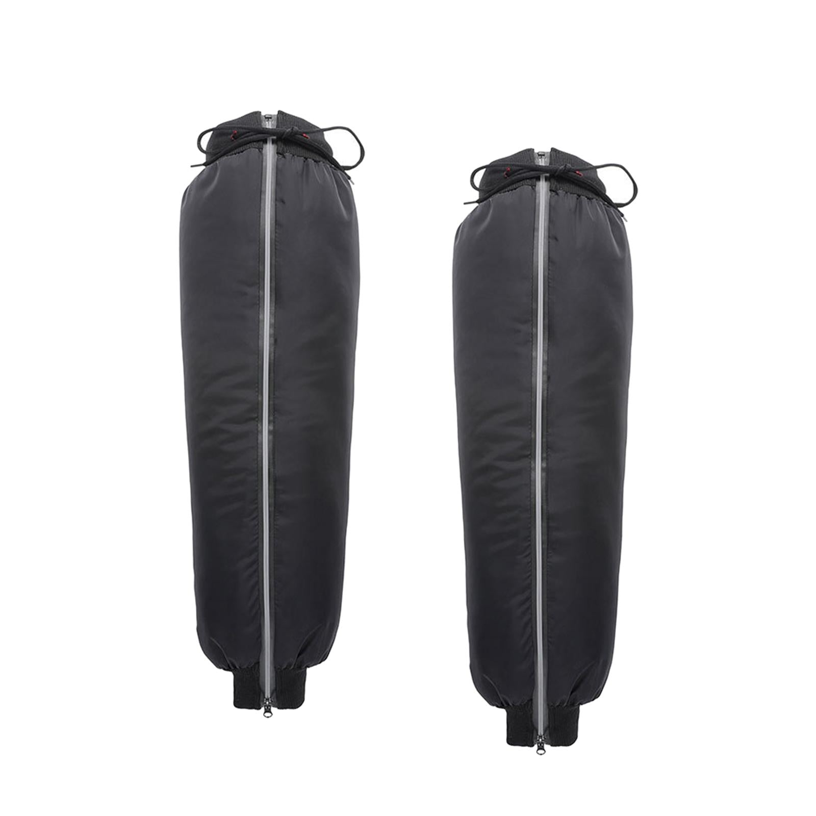 2x Winter Motorcycle Knee Pads Knee Guard for Snowboarding Riding Winter Ski 70cm