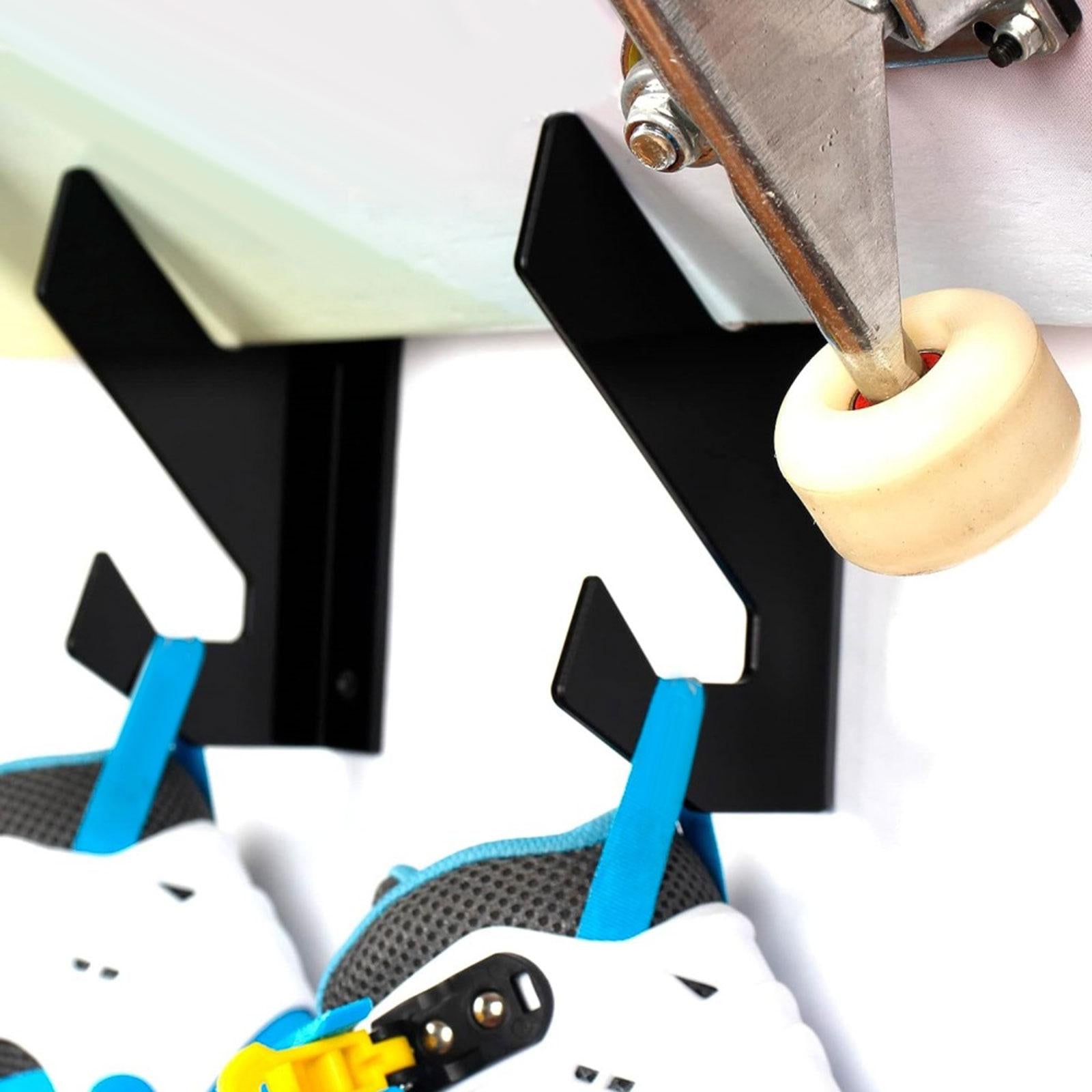 Skateboard Rack Snowboard Hanger Skateboard Wall Rack Longboard Storage Rack