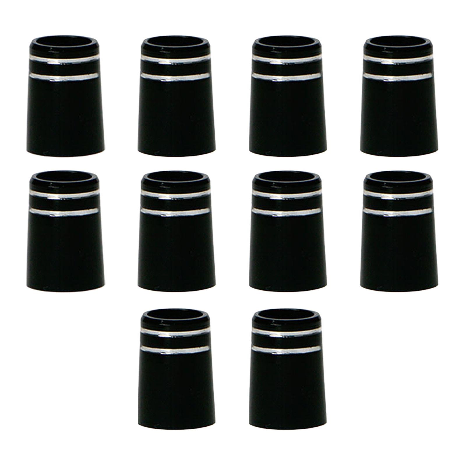 10 Pieces Golf Ferrule with Double Black Ring for Golf Wood Club Replacement
