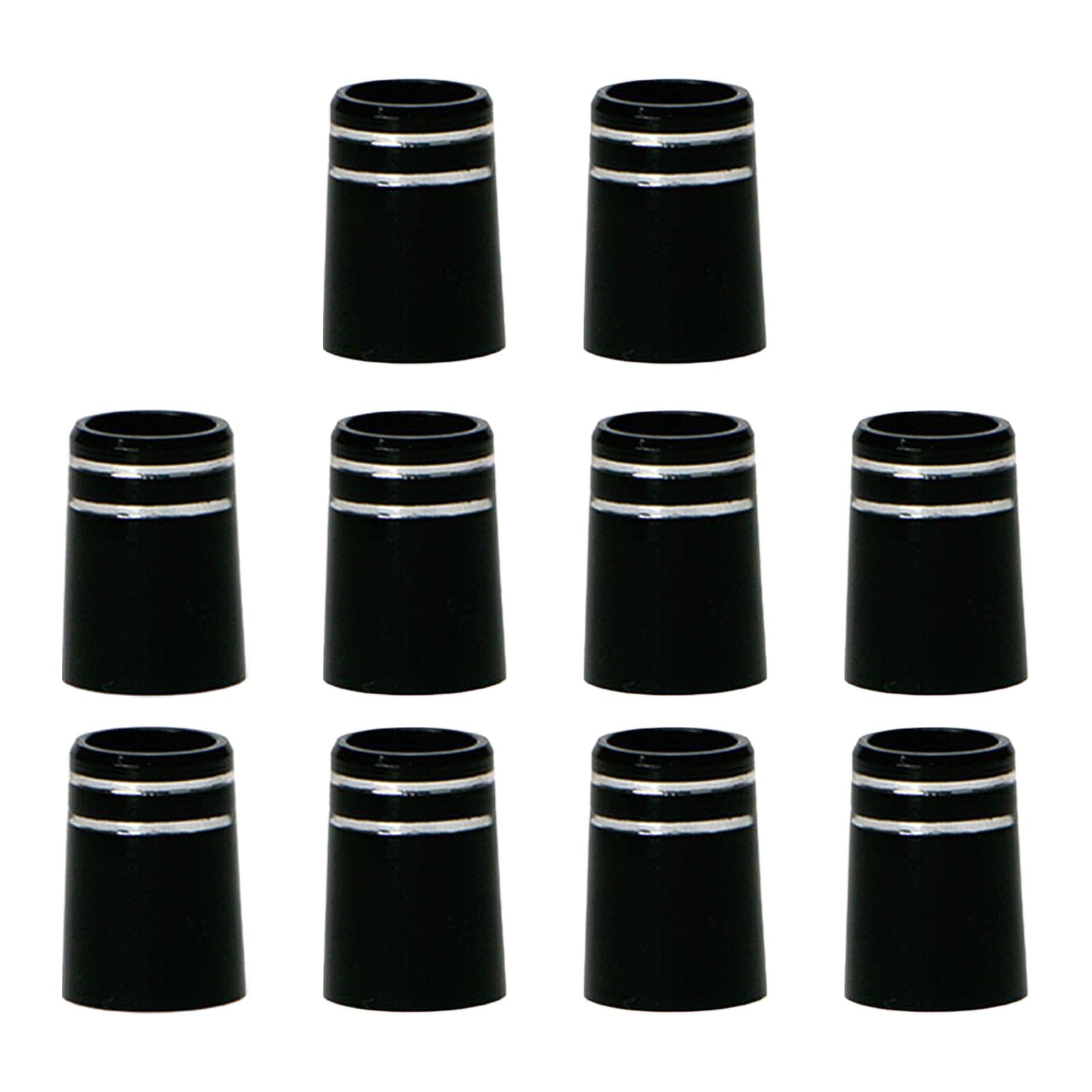 10 Pieces Golf Ferrule with Double Black Ring for Golf Wood Club Replacement