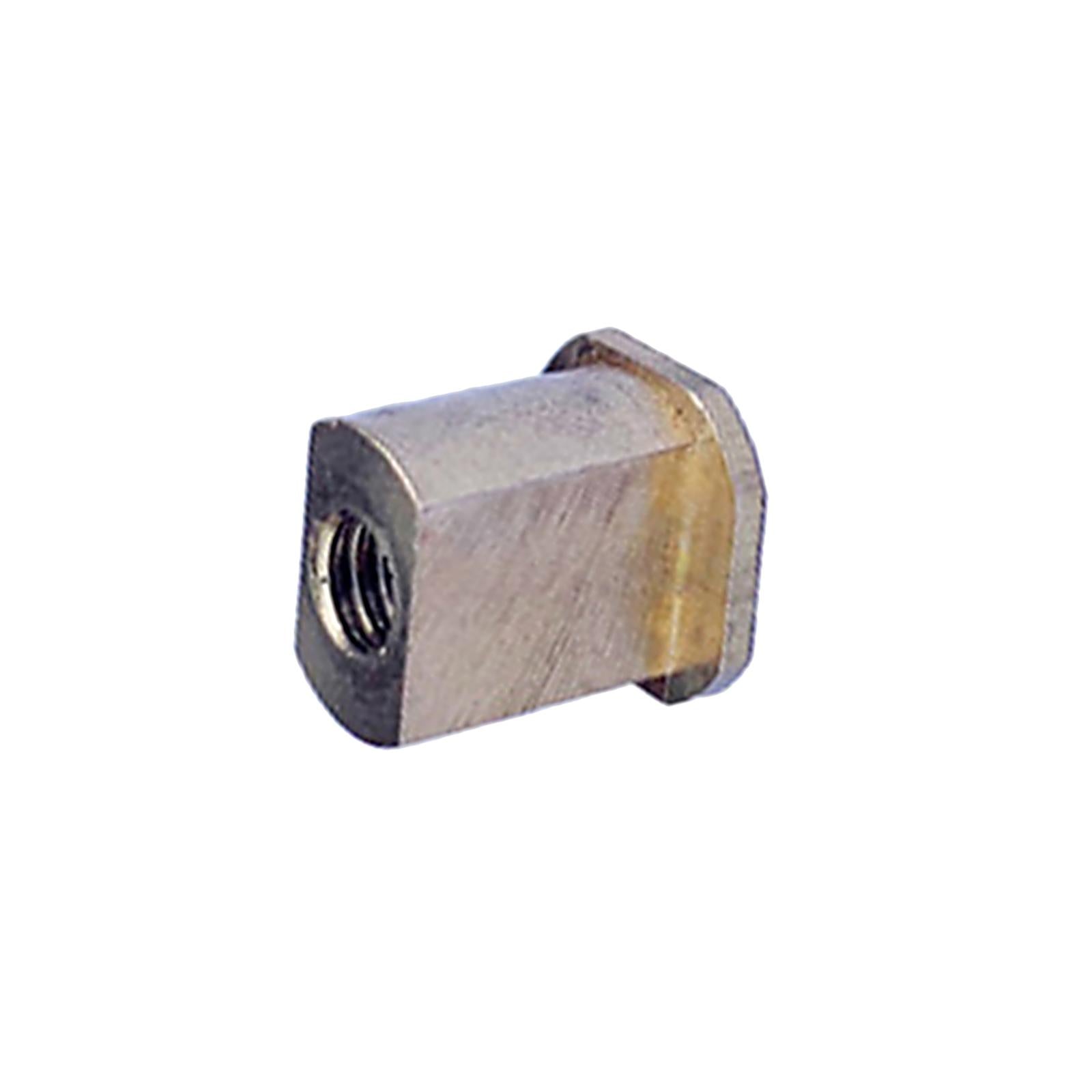 2xIce Hockey Helmet Repair Useful Helmet Hardware for Sports Football Baseball Square Copper Nut