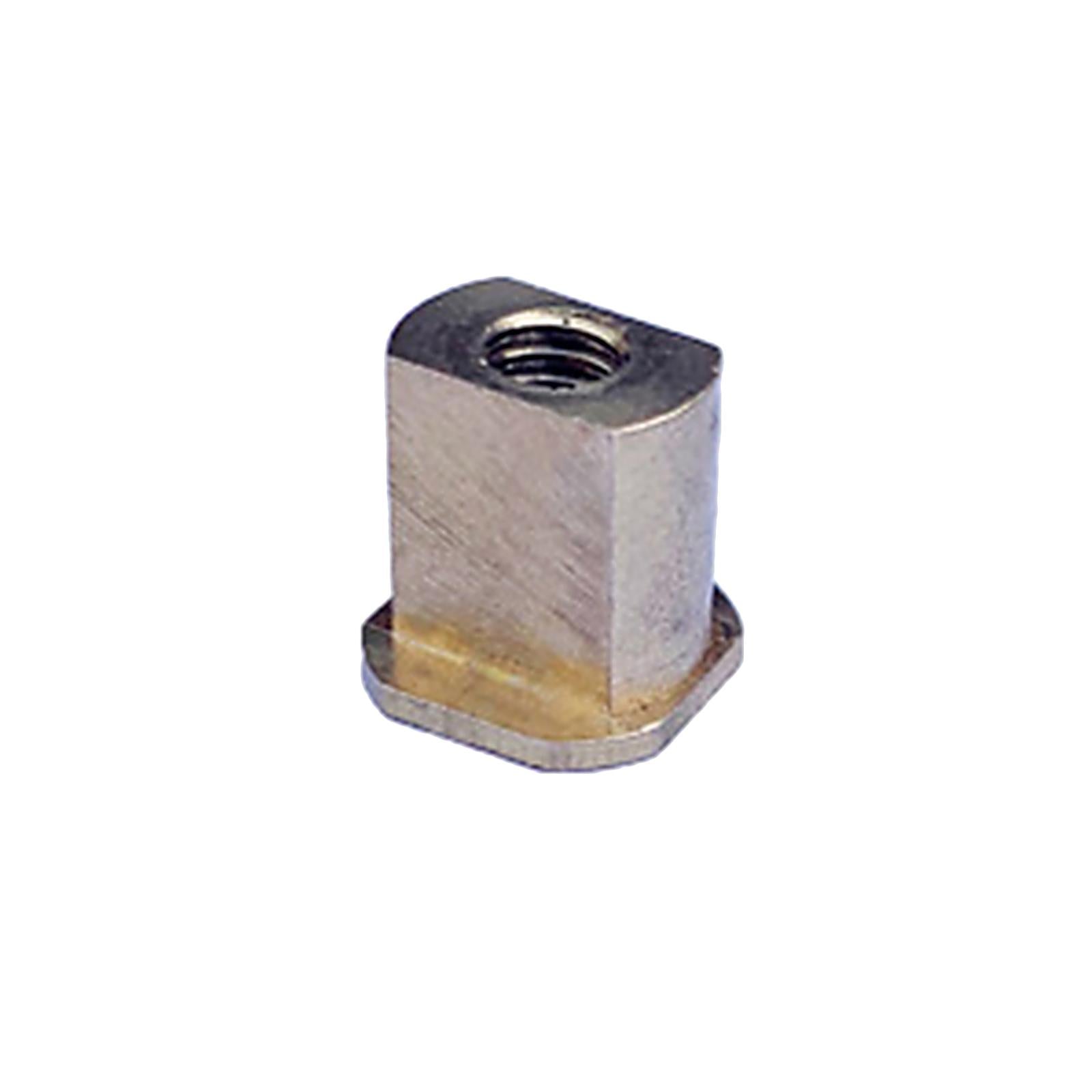 2xIce Hockey Helmet Repair Useful Helmet Hardware for Sports Football Baseball Square Copper Nut