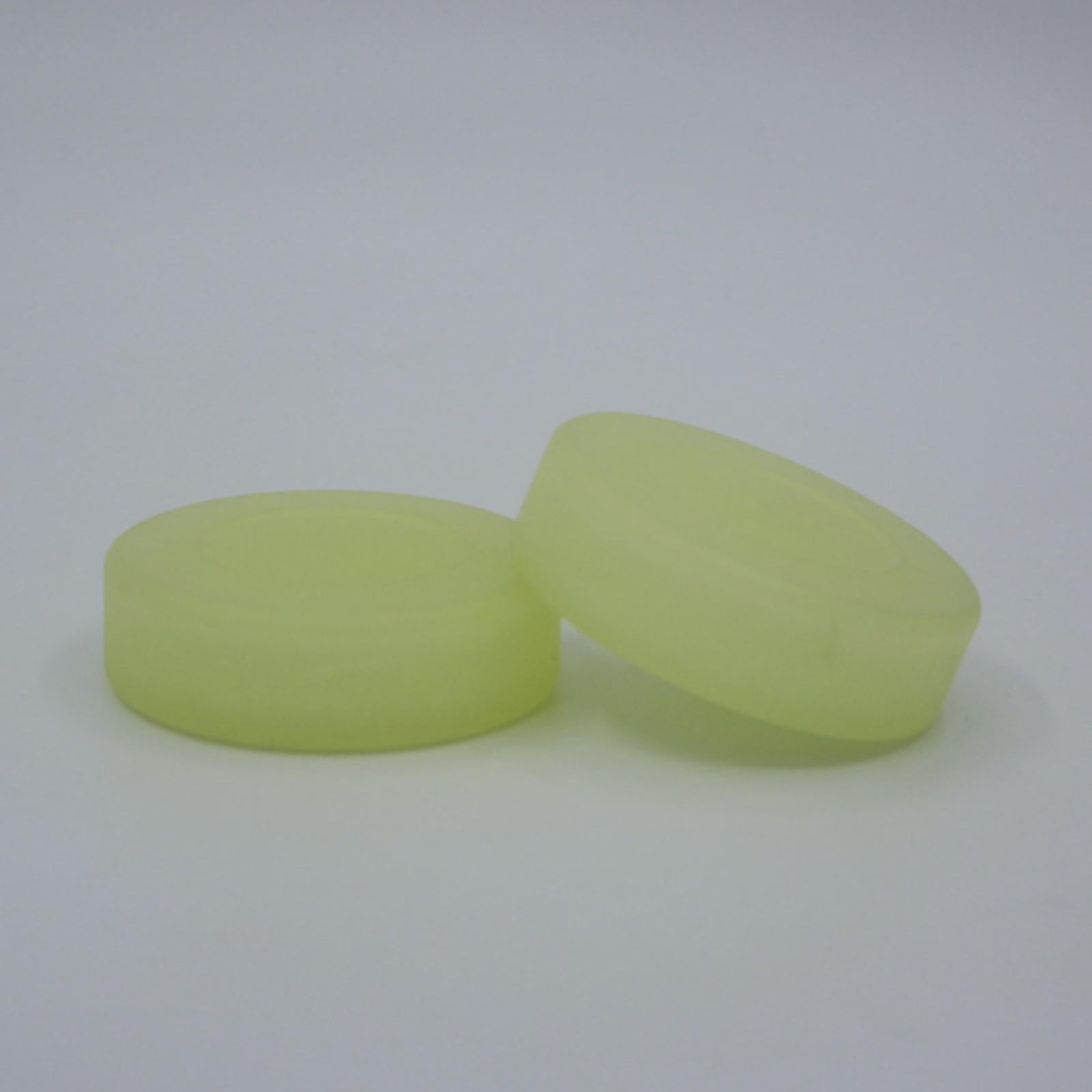 2xIce Hockey Puck Glow in The Dark Outdoor Sports Diameter 2.83inch Party Puck