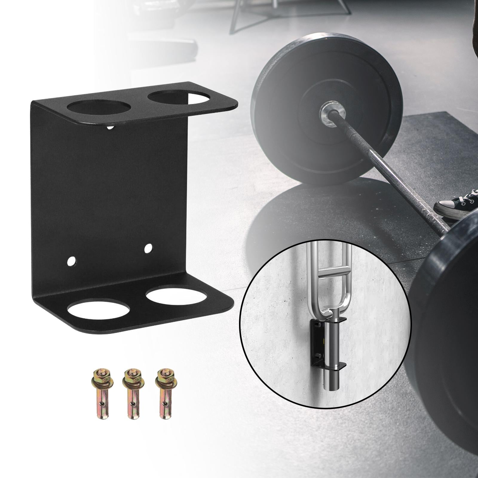 Wall Mount Barbell Holder Durable Barbell Rack for Home Shed Commercial Gyms