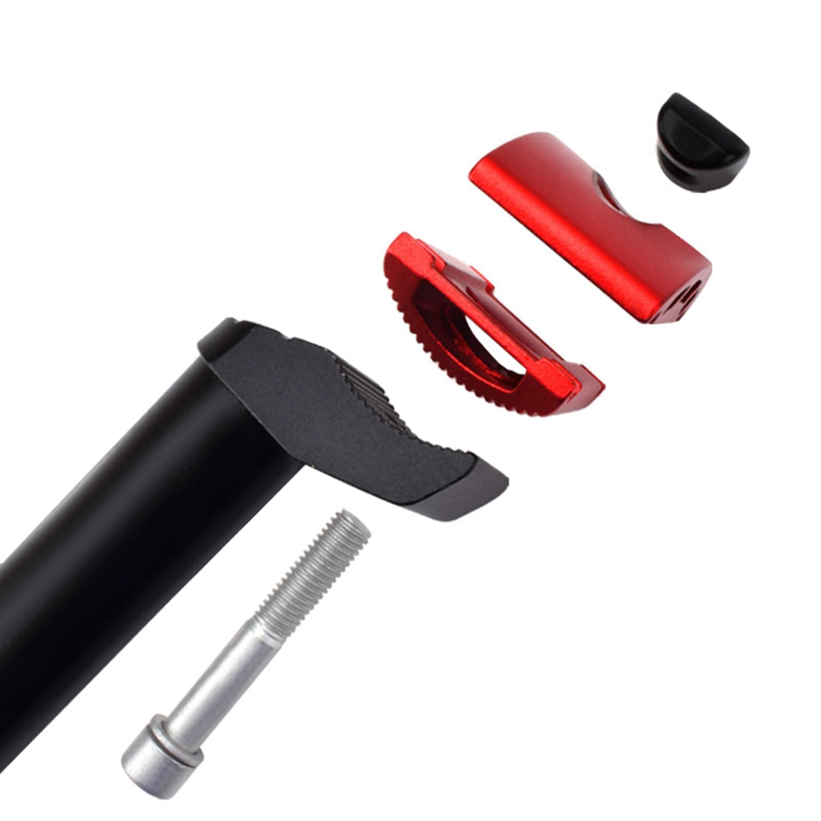 Bicycle Seatpost Head Red Saddle Pipe Head for Bicycle Cycling Mountain Bike