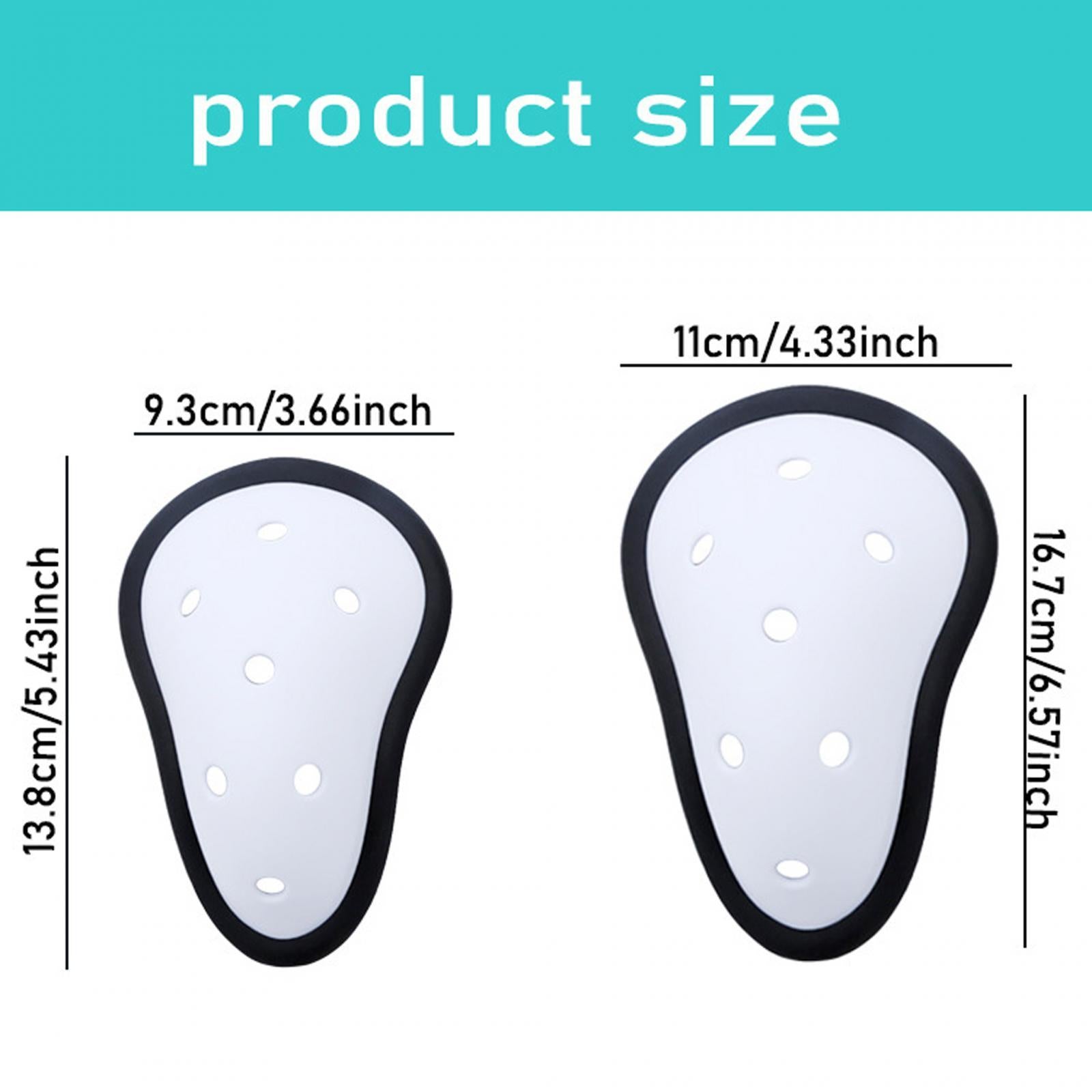 3Pcs Crotch Protector Baseball Heavy Duty Protective Shield Cup Groin Guards for kids