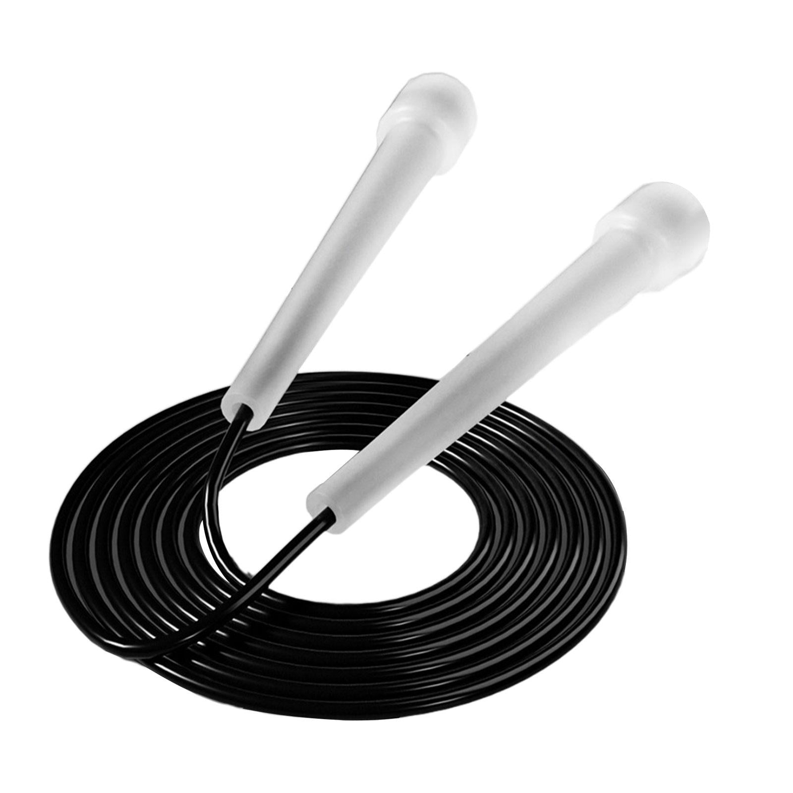 3xJump Rope for Kids Boys Girls Lightweight for Workout Outdoor Sports Fitness Black