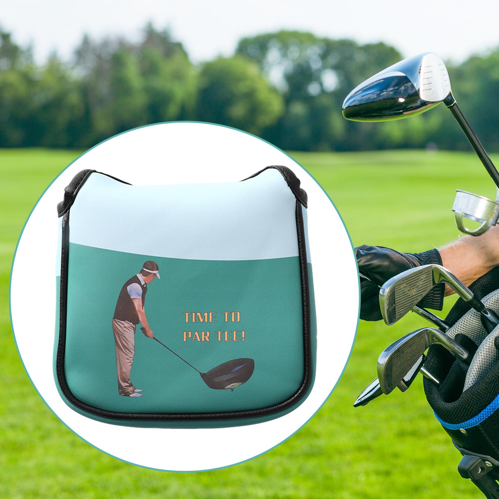 Golf Mallet Putter Head Cover Waterproof Protection Guard Golf Putter Covers