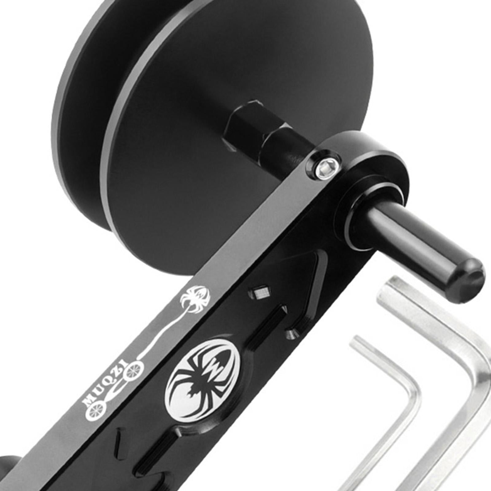 High Quality Adjuster Tensioner Riding Aluminum Alloy Bike Accessories Black