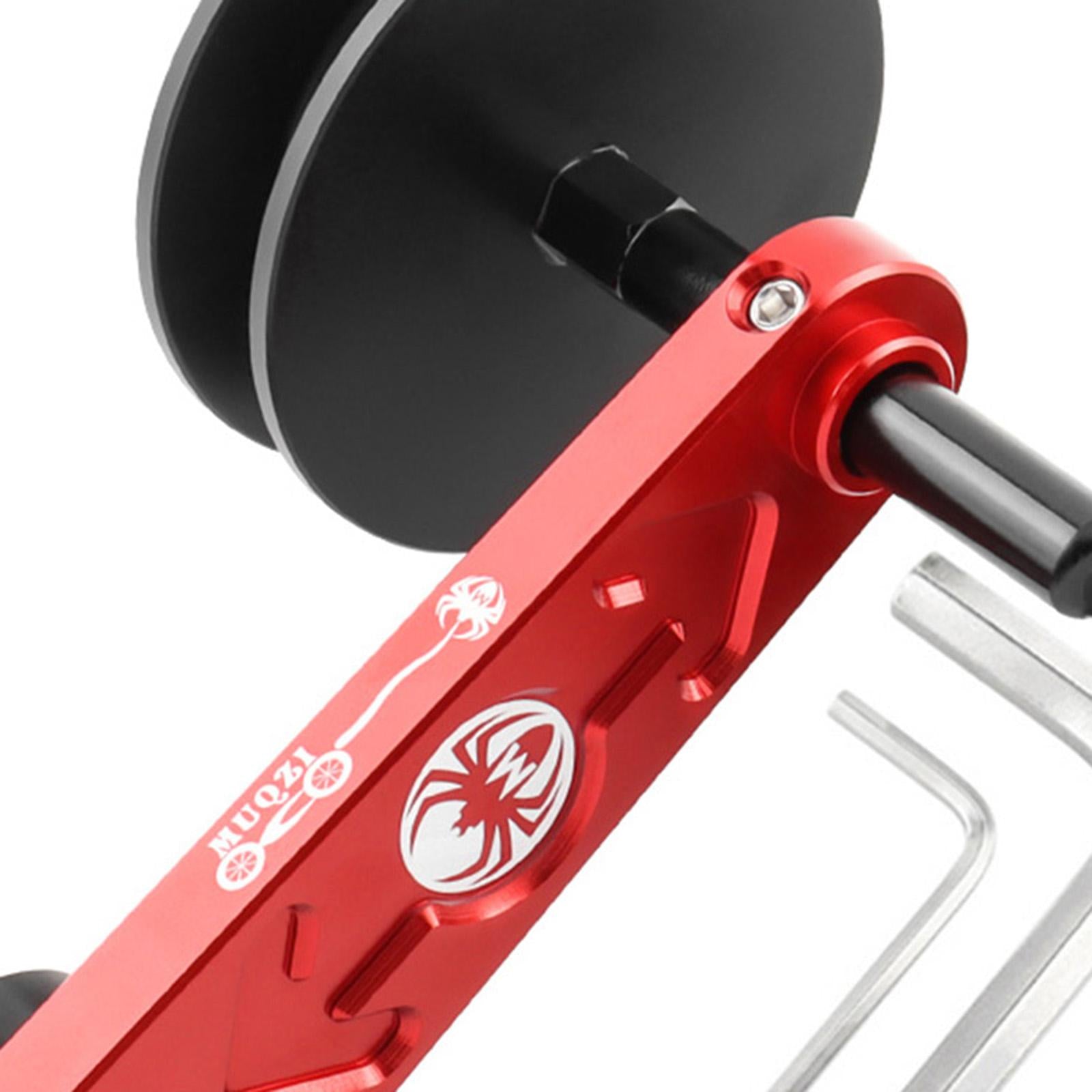 High Quality Adjuster Tensioner Riding Aluminum Alloy Bike Accessories Red