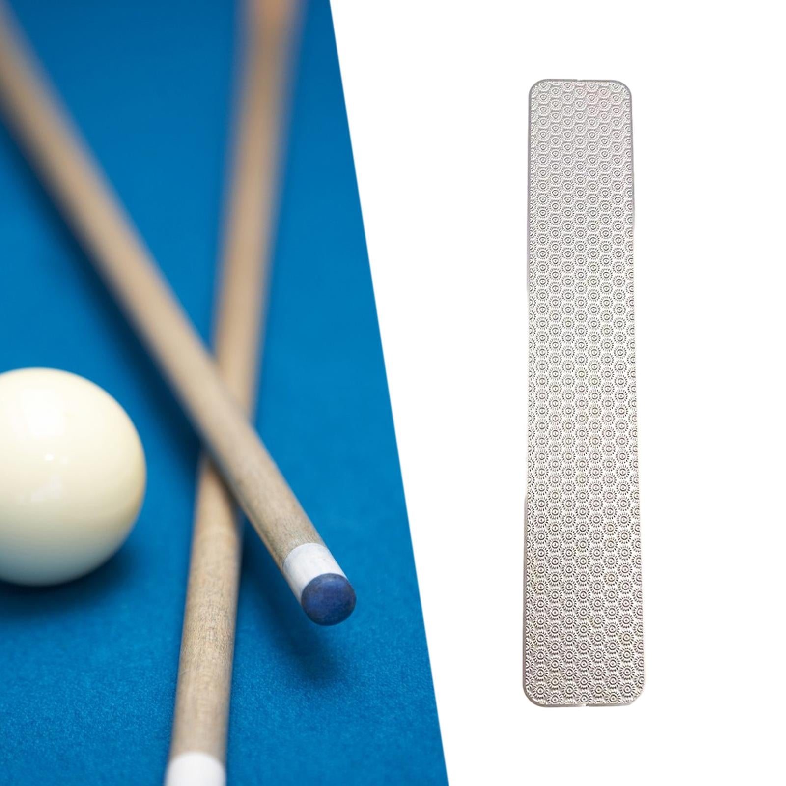 Billiard Pool Cue Tip Shaper Men Repairing Cue Tip Scuffer Burnisher Durable