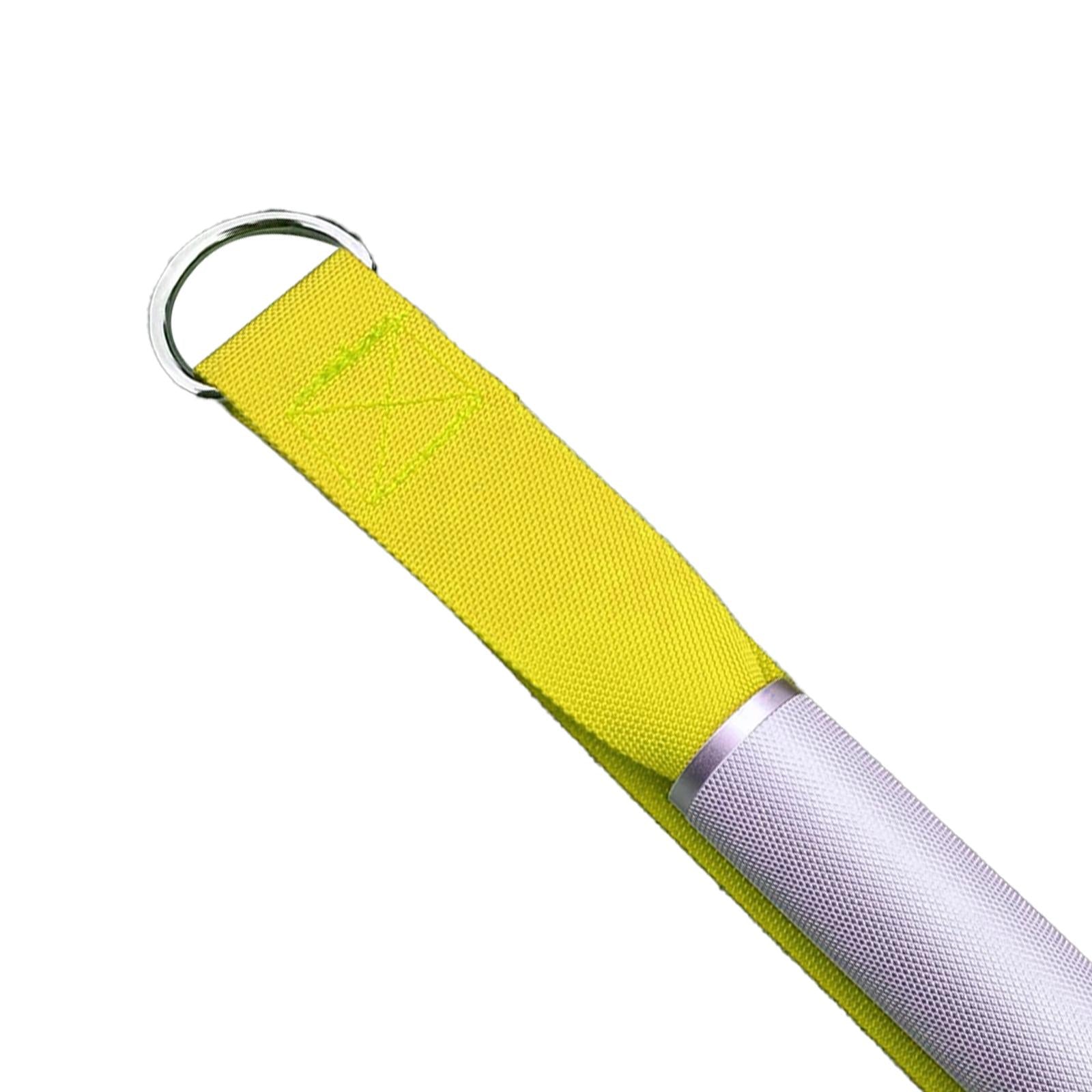 2Pcs Gyms Handles Resistance Exercise Metal for Yoga Strength Trainer Pilates yellow