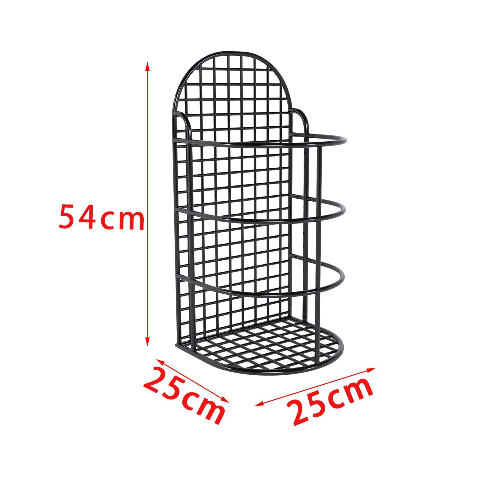 Yoga Mat Storage Basket Equipment Corner Shelf for Dumbbell Resistance Bands