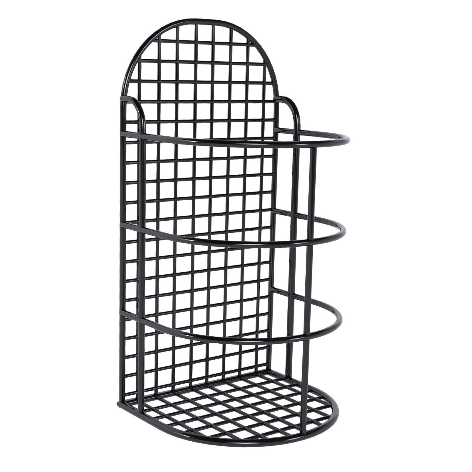 Yoga Mat Storage Basket Equipment Corner Shelf for Dumbbell Resistance Bands