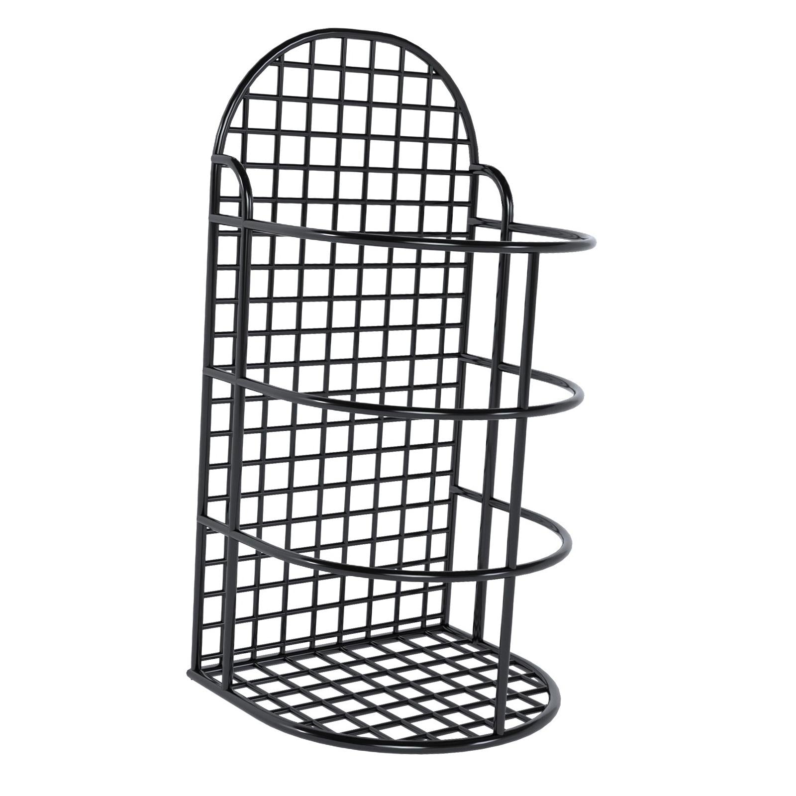 Yoga Mat Storage Basket Equipment Corner Shelf for Dumbbell Resistance Bands