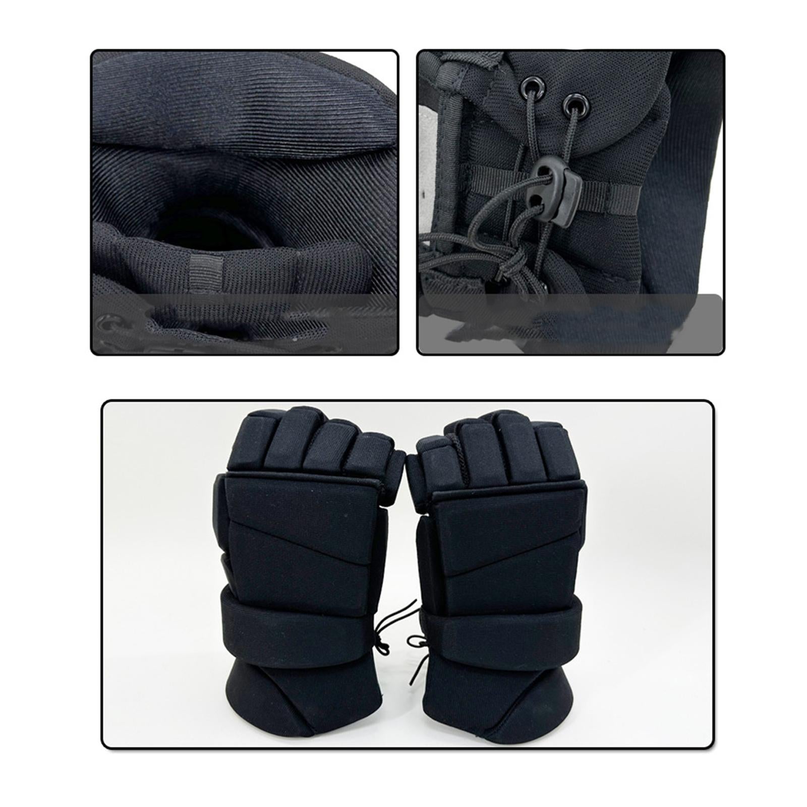 Hockey Gloves Men's Fencing Gloves for Martial Arts Practicing Fencing Match 12cmx25cm