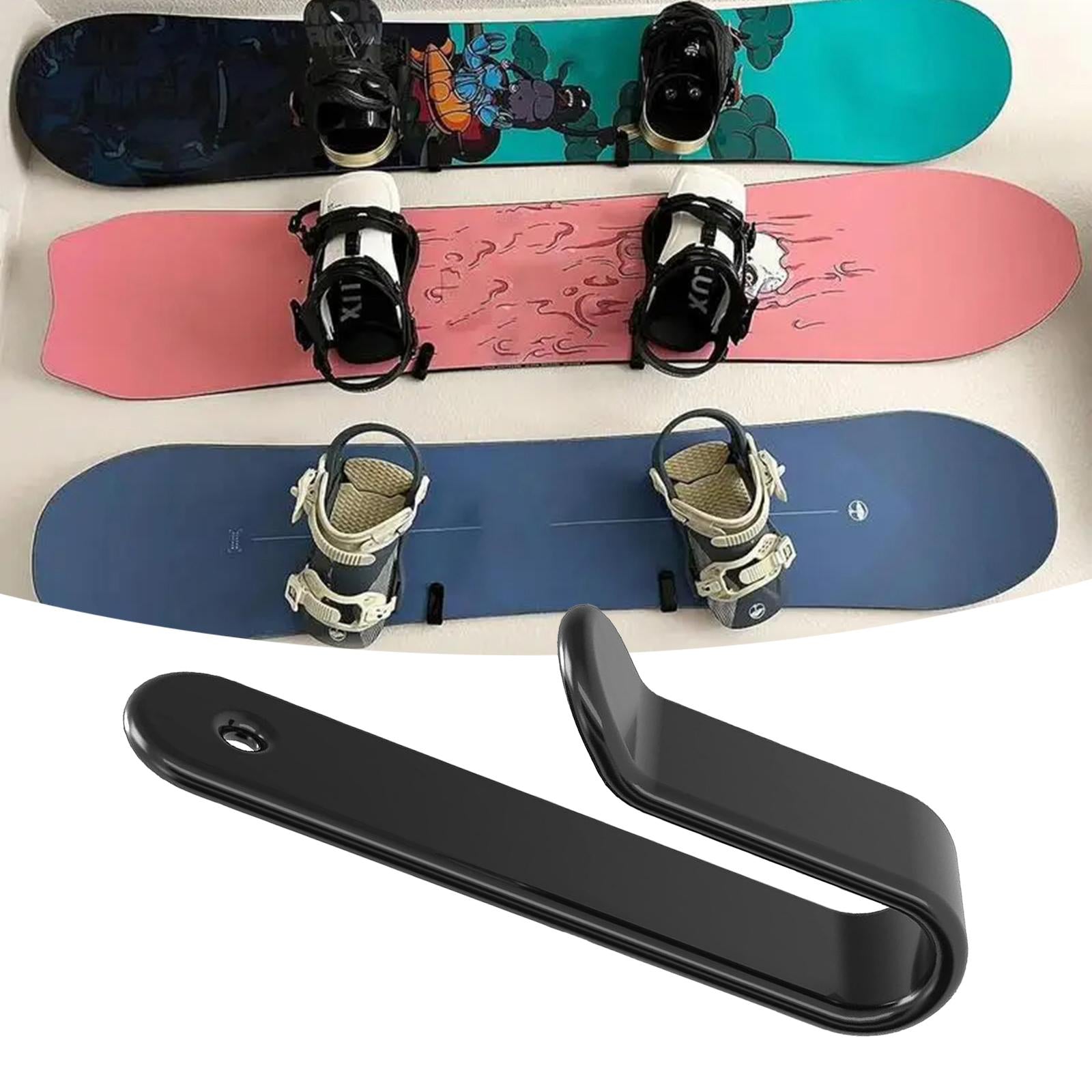 4xSkateboard Wall Rack Skateboard Storage Hook for Skate Board Long Board Home