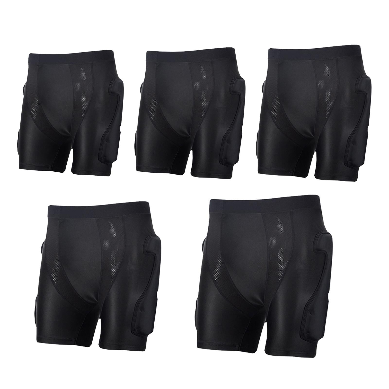 Protective Padded Shorts Skating Ski Hip Pad for Skateboard Ski Snowboarding S