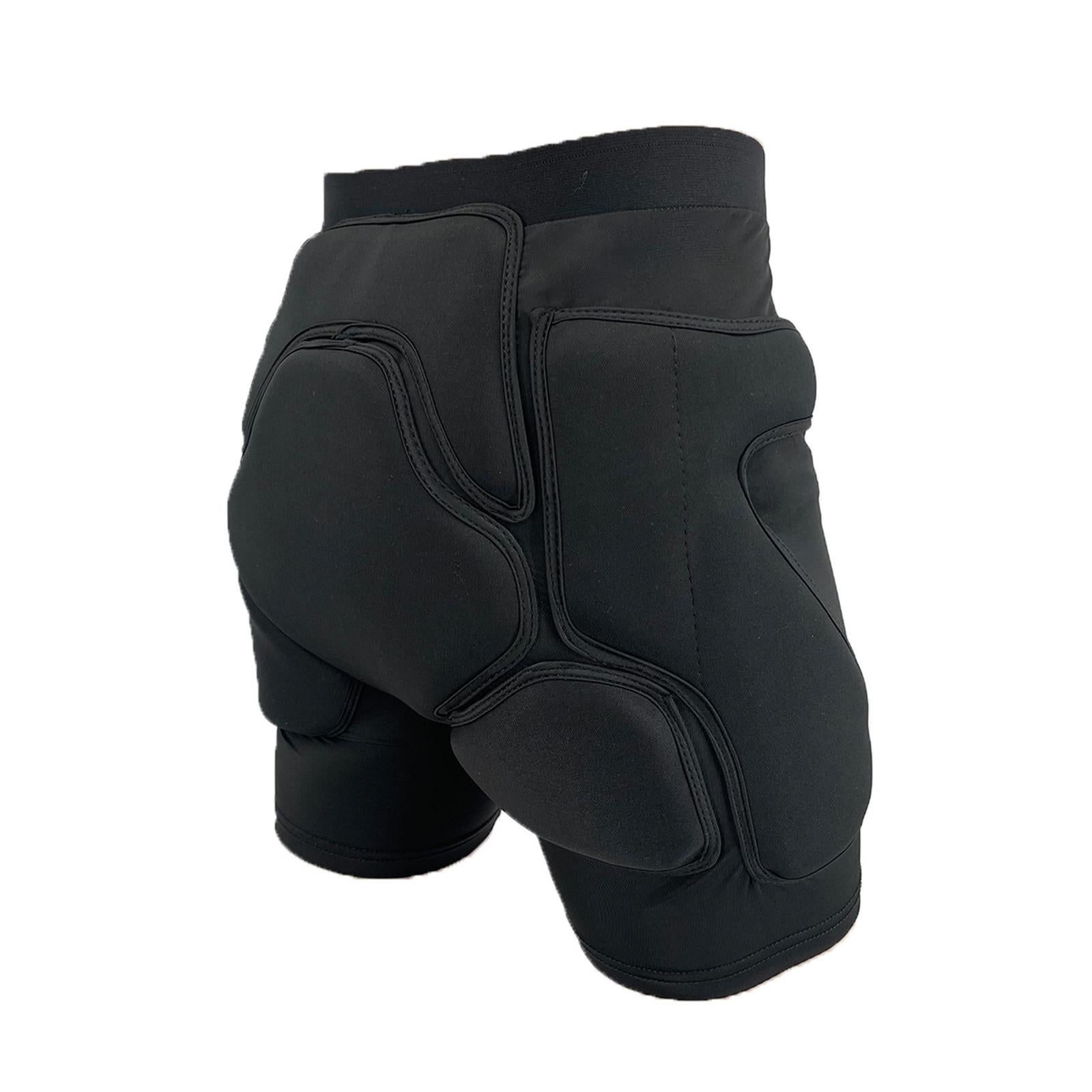 Protective Padded Shorts Skating Ski Hip Pad for Skateboard Ski Snowboarding S