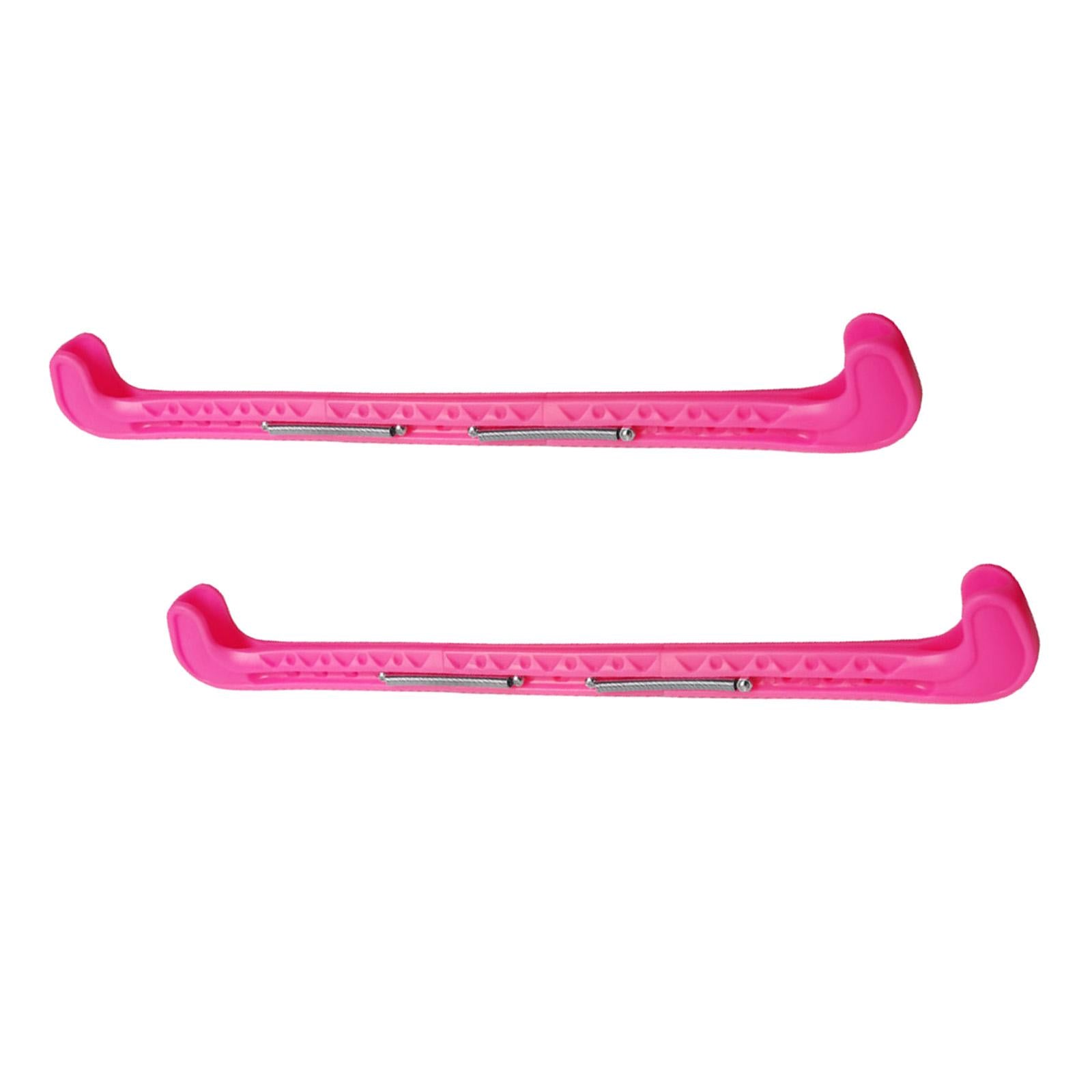 Ice Skate Blade Covers Ice Skate Guards for Figure Skating Ice Skates Sports pink 430MM
