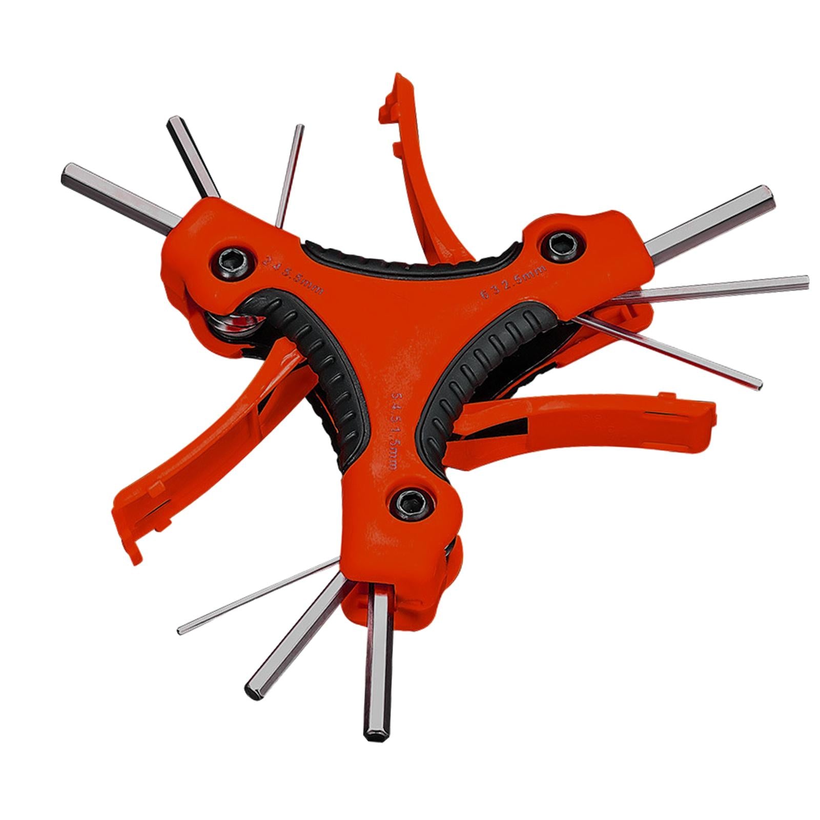 Allen Wrench Assembly Tool Hand Tools Cycling Bicycle Repair Tool Hex Wrench Red