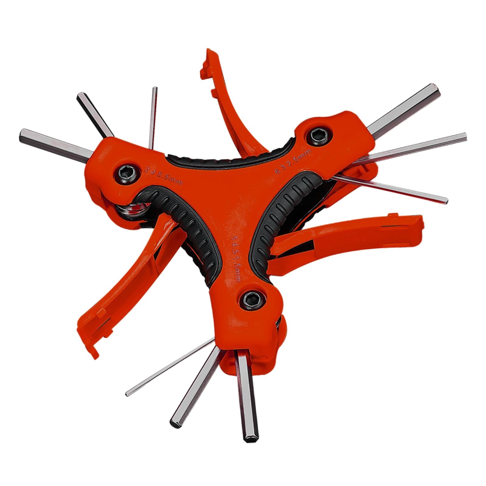 Allen Wrench Assembly Tool Hand Tools Cycling Bicycle Repair Tool Hex Wrench Red