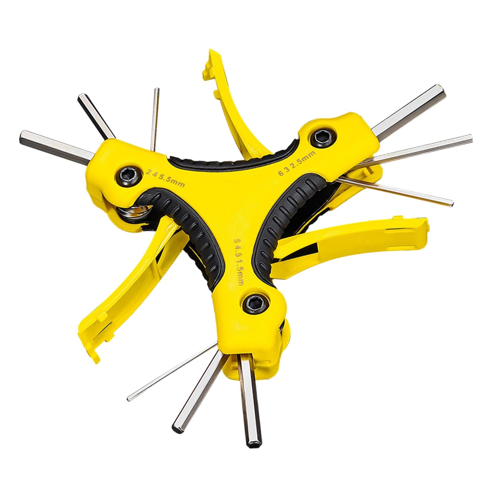Allen Wrench Assembly Tool Hand Tools Cycling Bicycle Repair Tool Hex Wrench Yellow