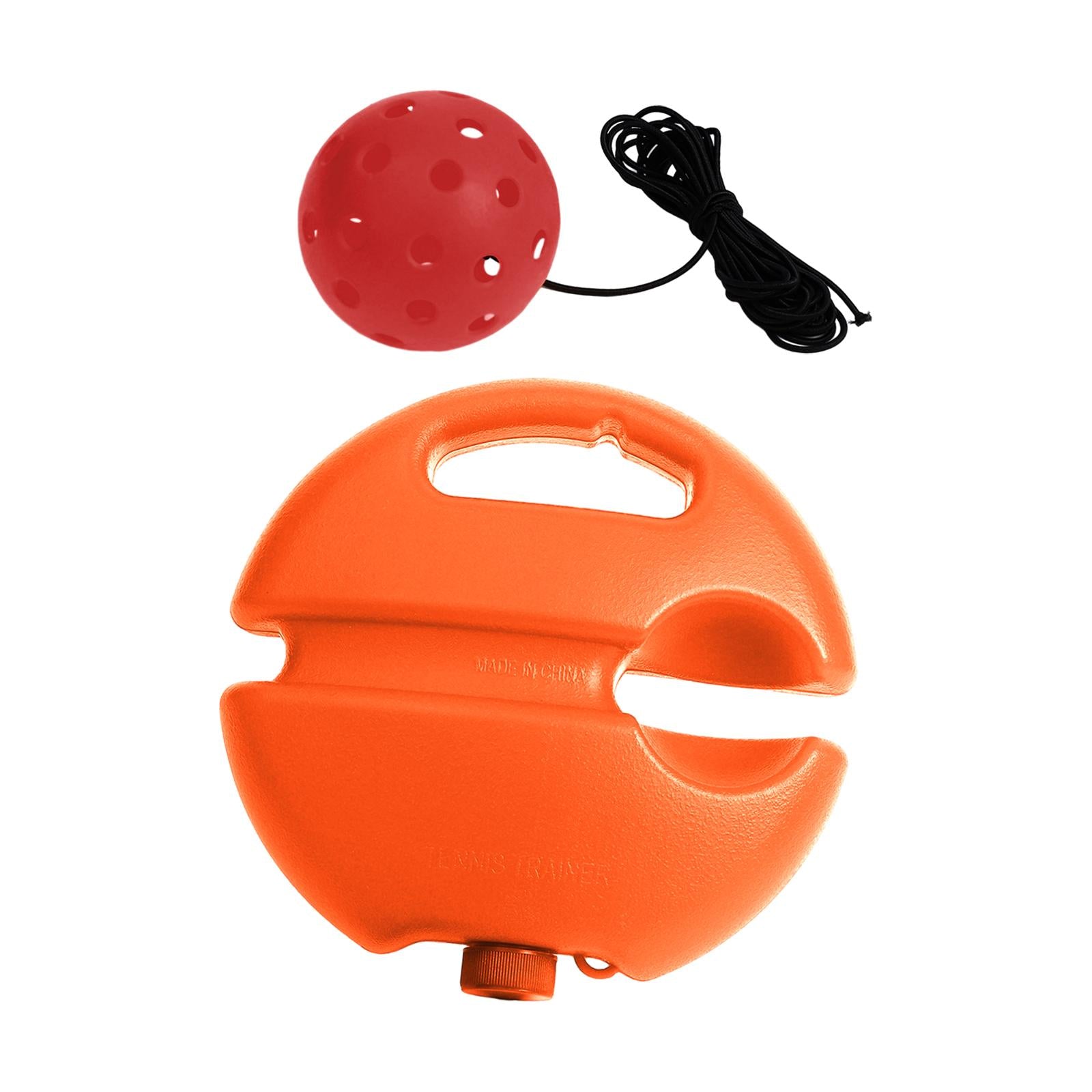 Pickleball Trainer Portable Pickleball Training Base Partner Sparring Device Red Ball