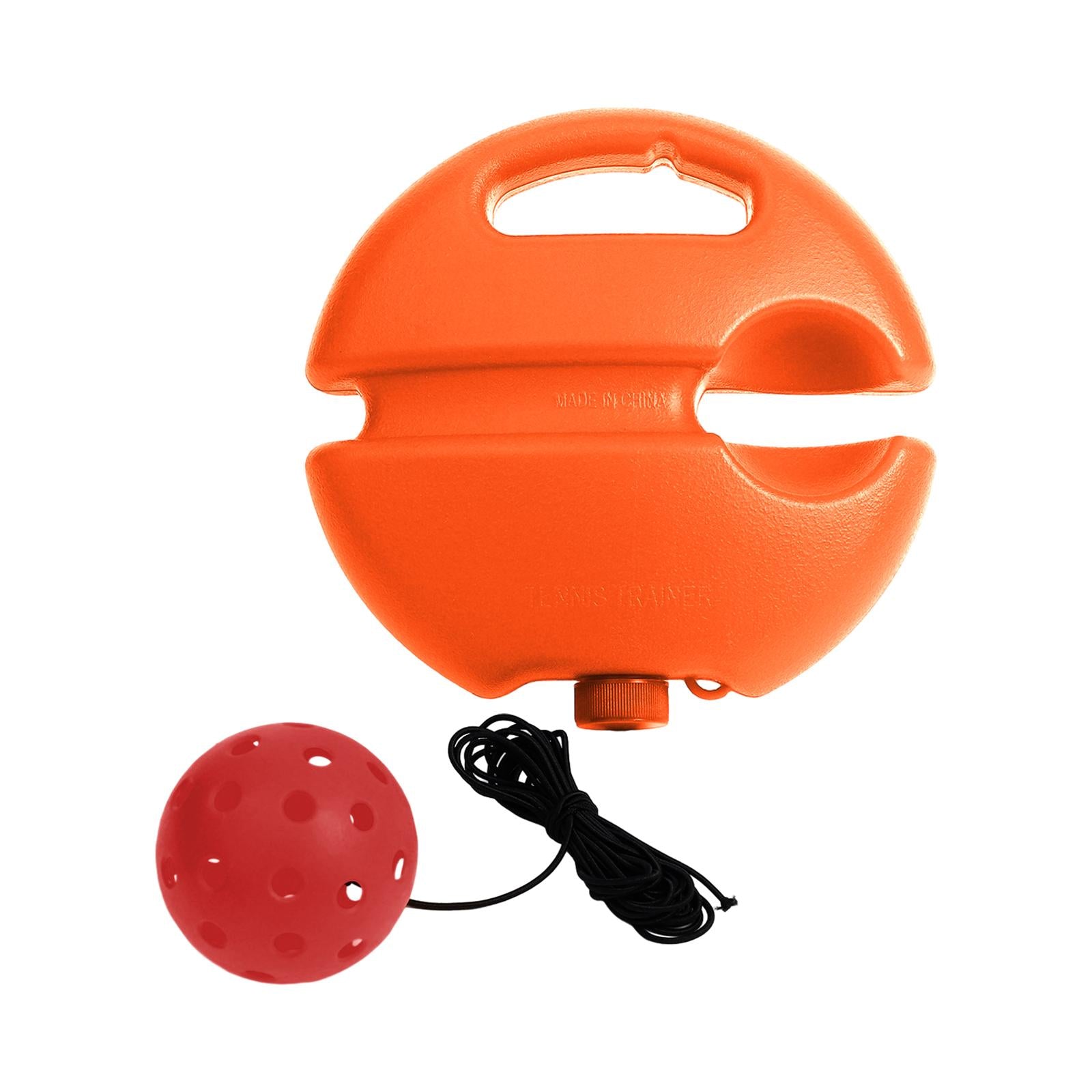 Pickleball Trainer Portable Pickleball Training Base Partner Sparring Device Red Ball