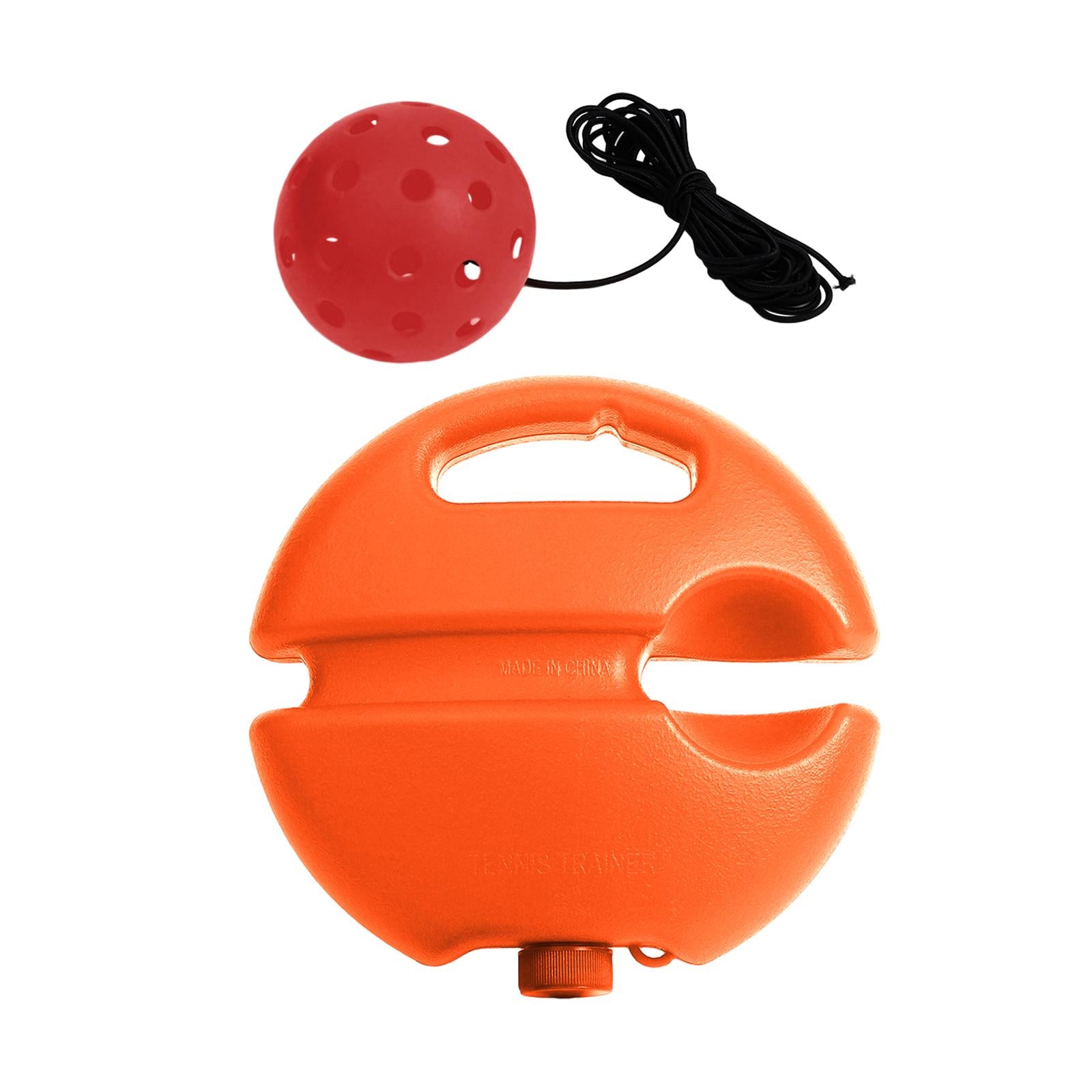 Pickleball Trainer Portable Pickleball Training Base Partner Sparring Device Red Ball
