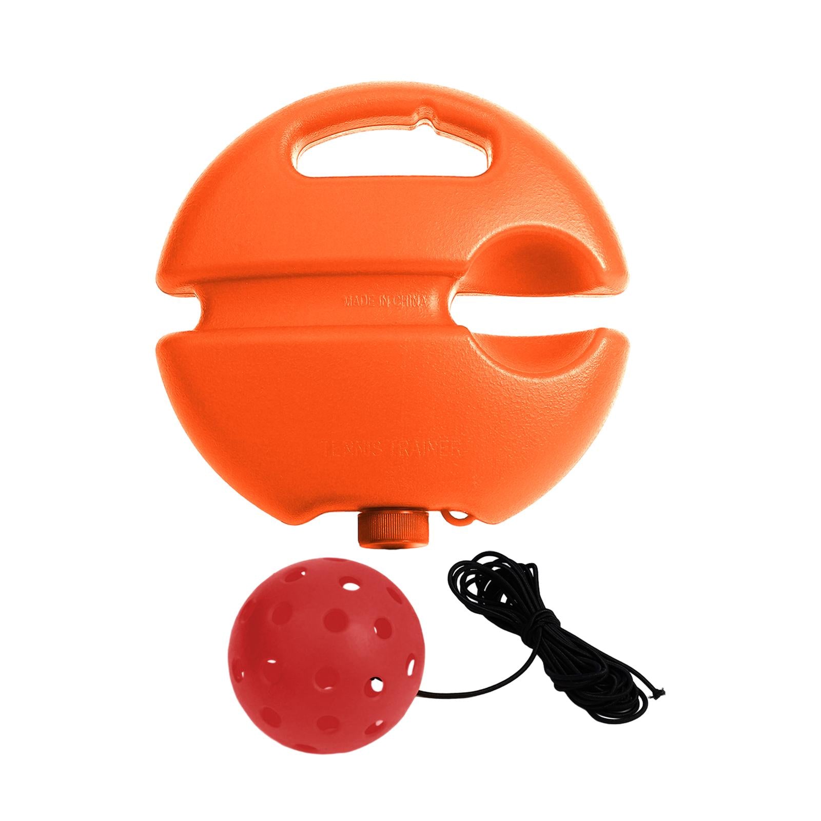 Pickleball Trainer Portable Pickleball Training Base Partner Sparring Device Red Ball