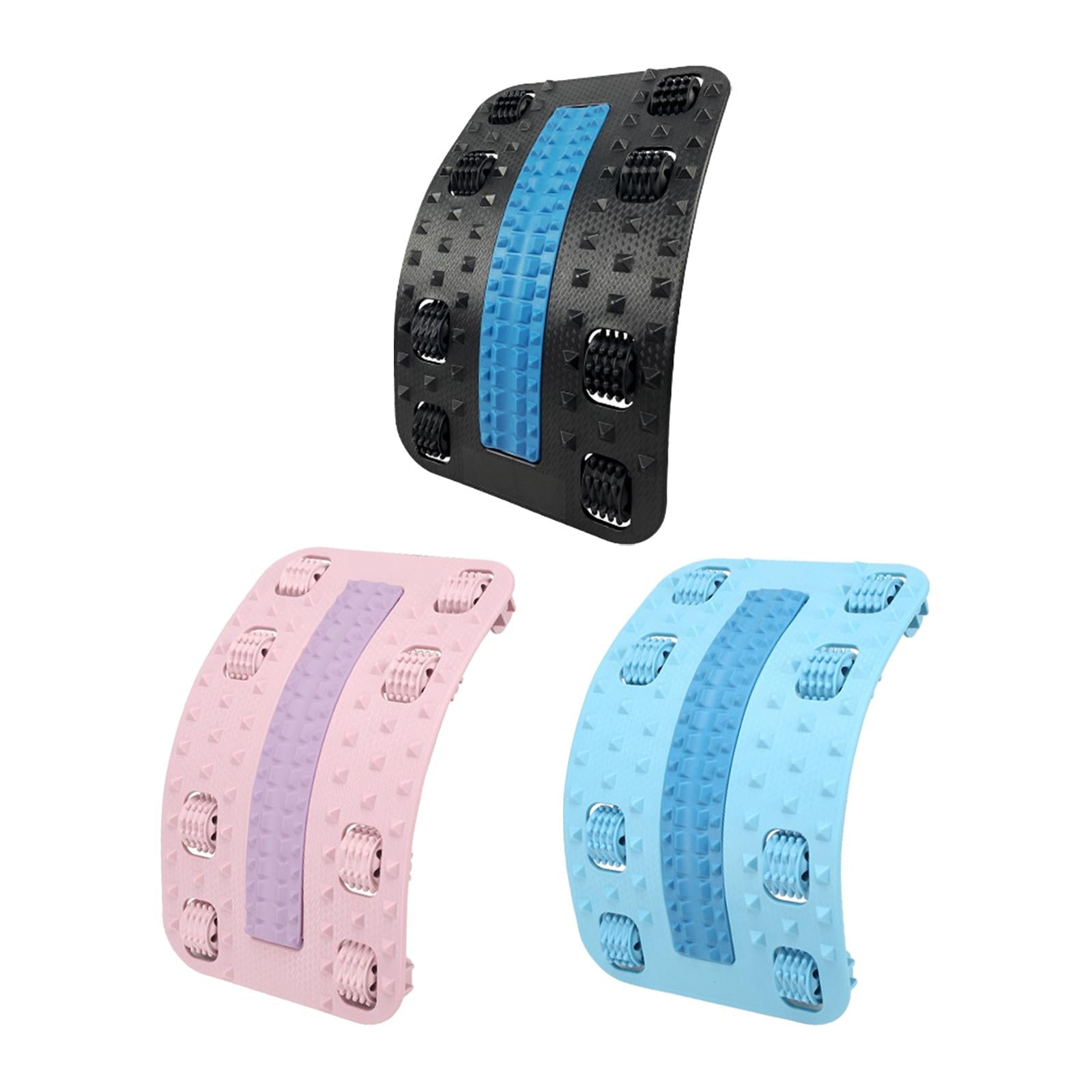 Neck Back Stretcher Massage Waist Back Neck Board for Sofa Chair Women Men Blue