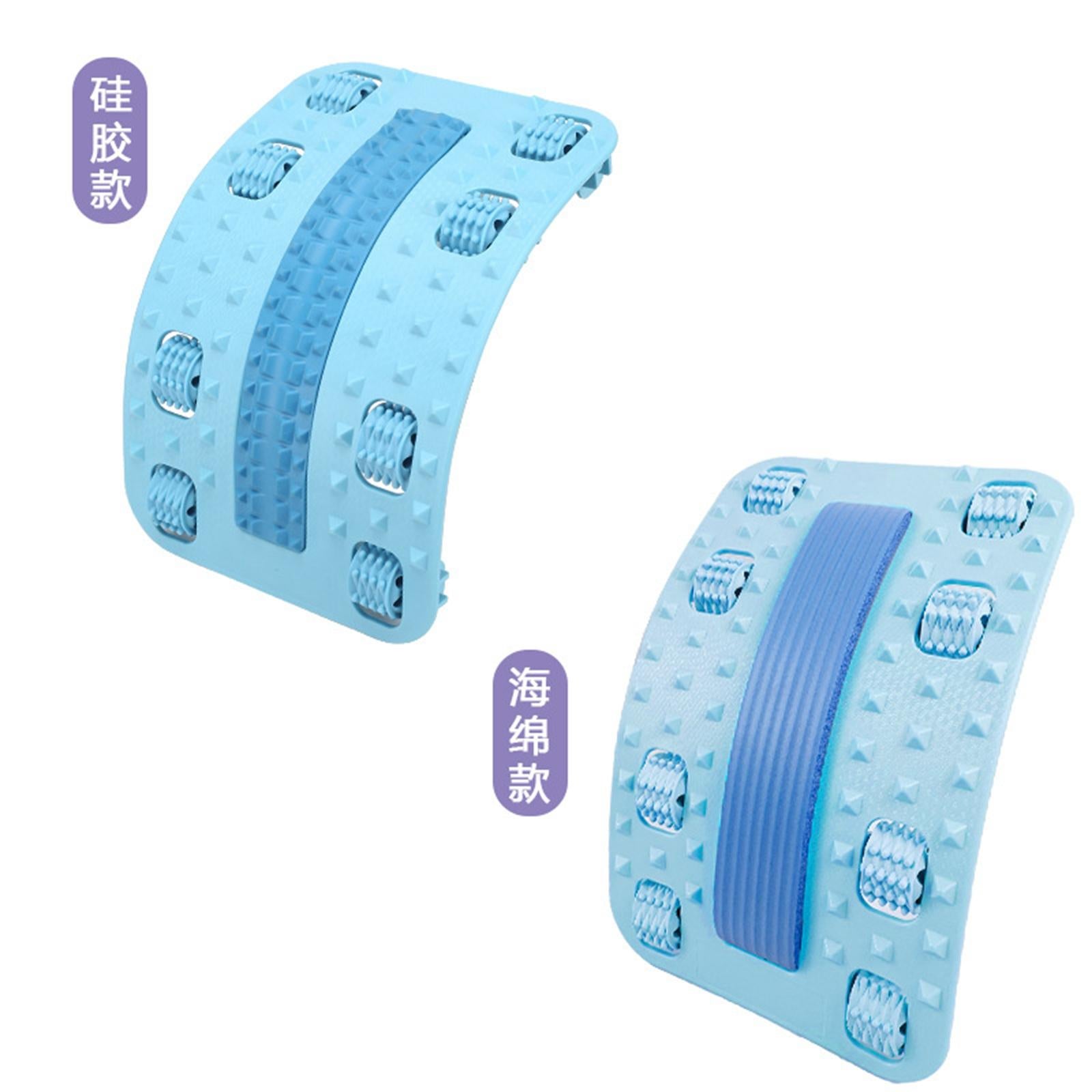 Neck Back Stretcher Massage Waist Back Neck Board for Sofa Chair Women Men Blue
