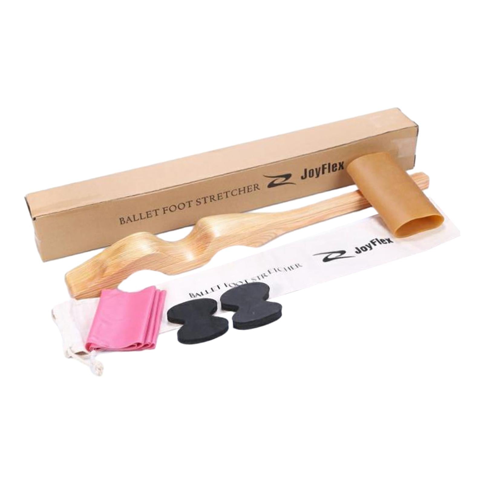Ballet Foot Stretcher Set Portable Yoga 2 Pads Lightweight with Elastic Band