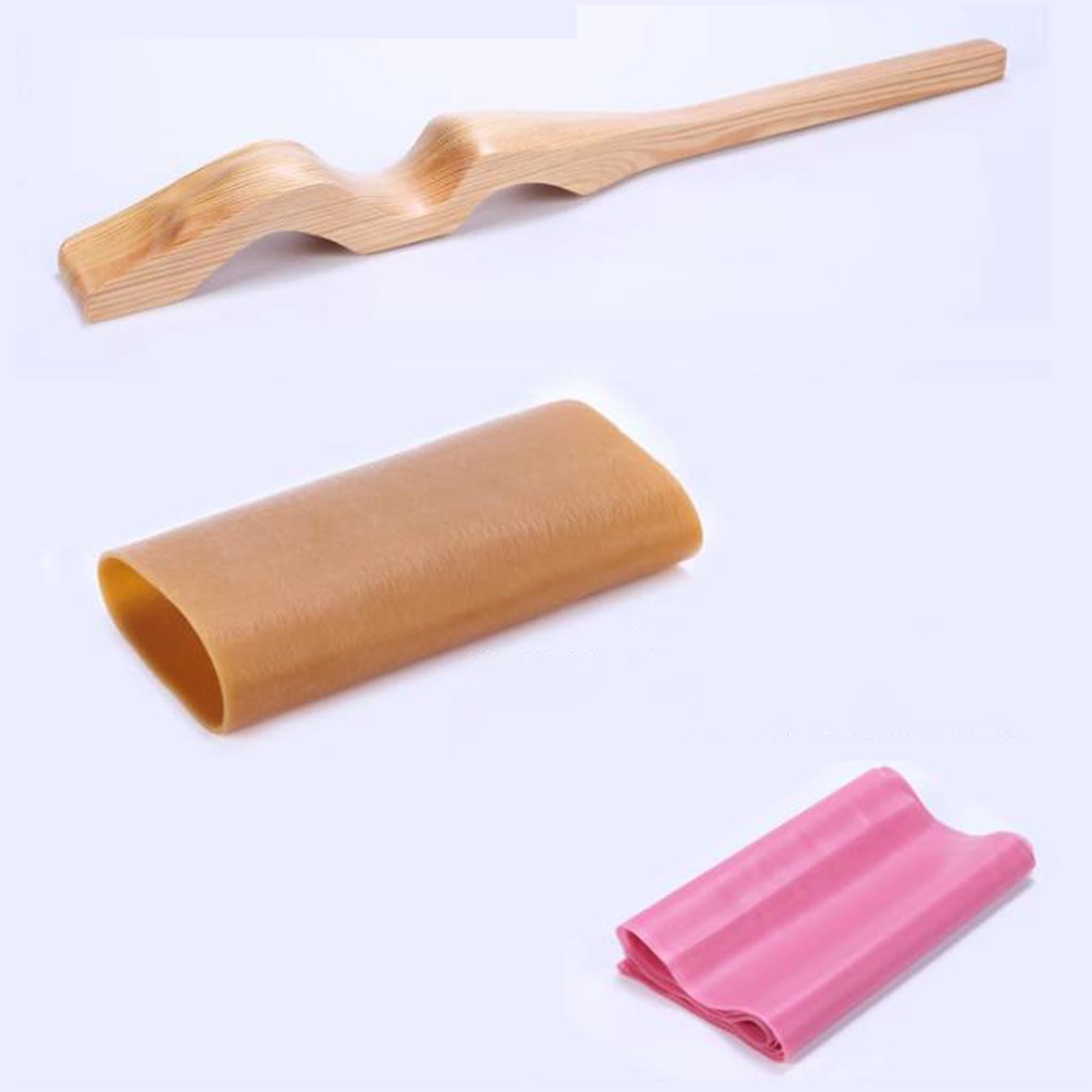 Ballet Foot Stretcher Set Portable Yoga 2 Pads Lightweight with Elastic Band