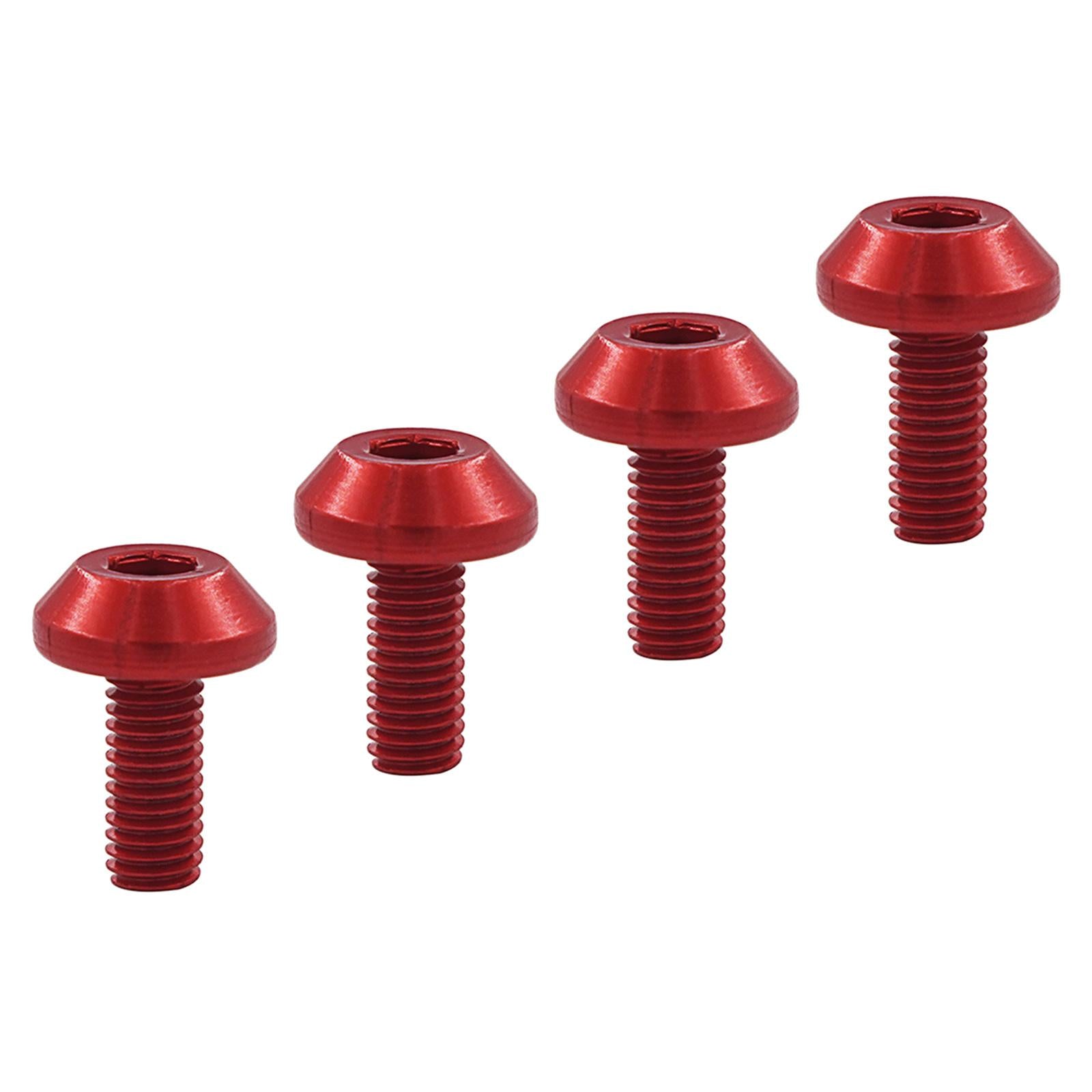 5x4Pcs Water Bottle Cages Screw Bolt Cycling Bike Screw Kettle Holder Screw