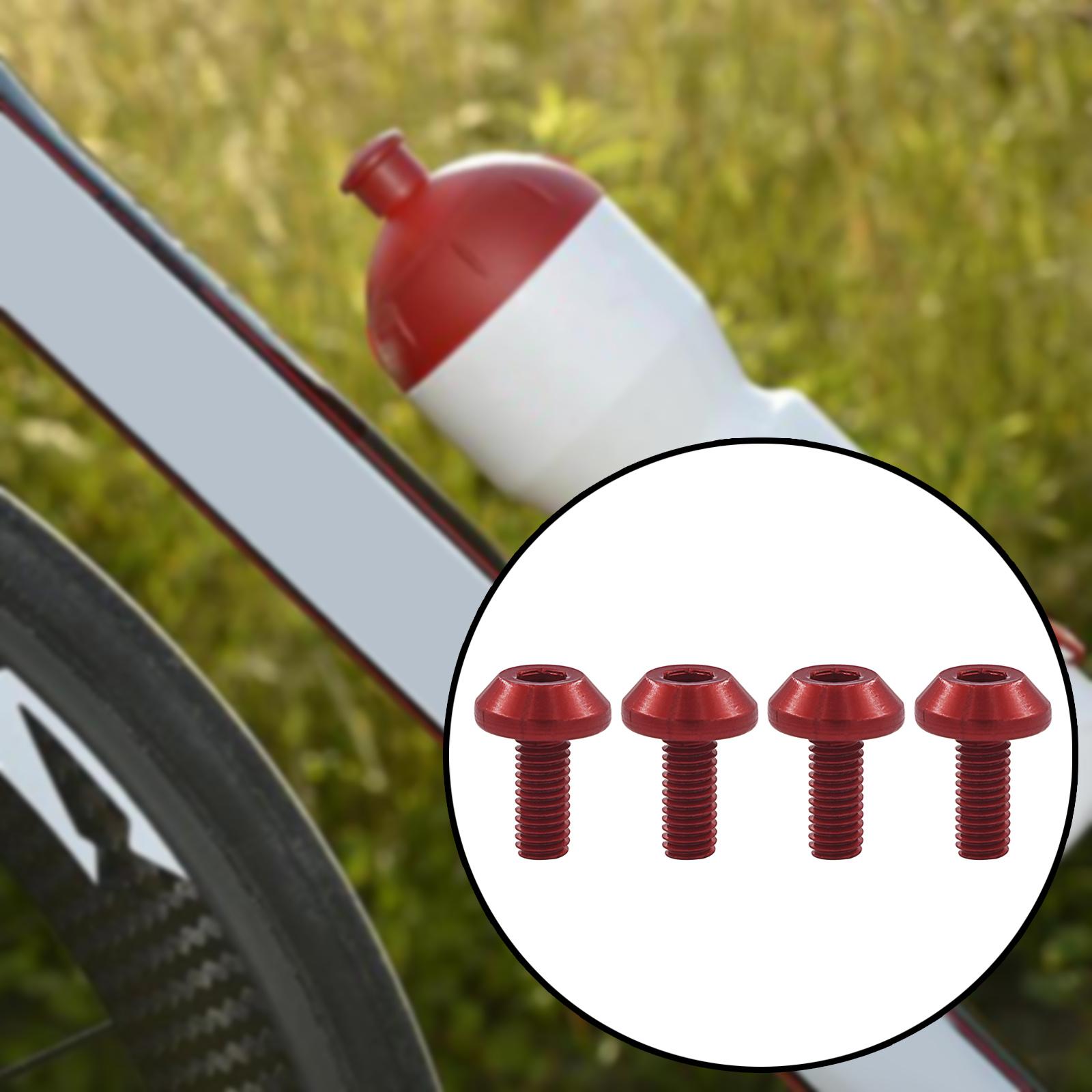 5x4Pcs Water Bottle Cages Screw Bolt Cycling Bike Screw Kettle Holder Screw