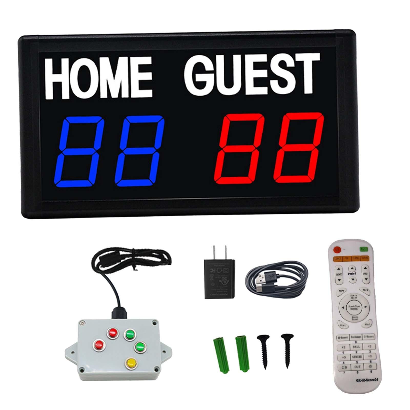 Electronic Scoreboard Scoring Digital Scoreboard for Football Outdoor Tennis