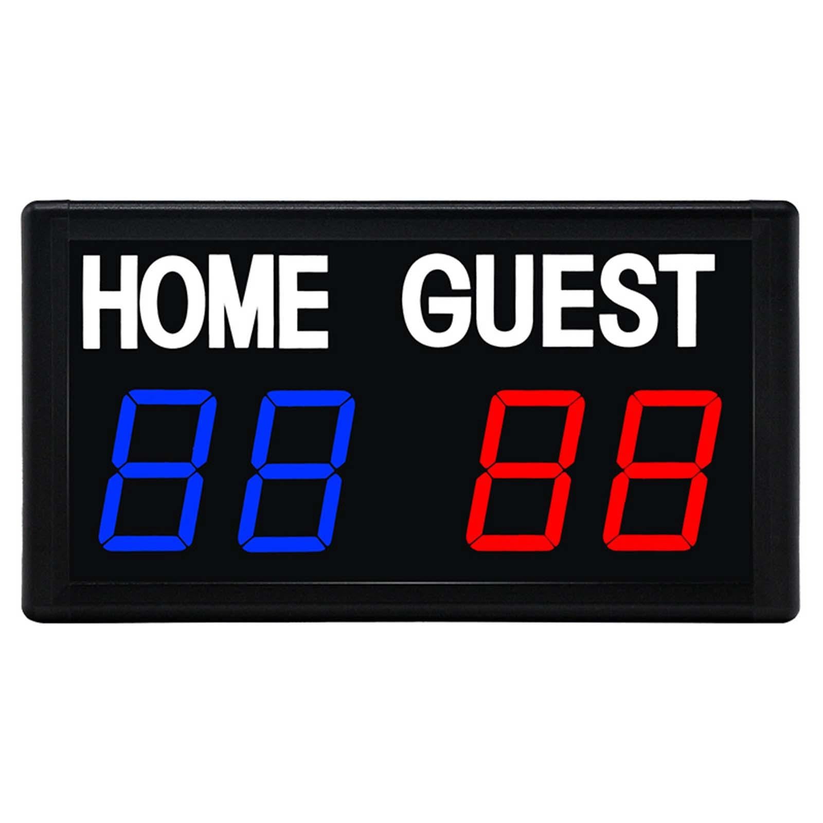 Electronic Scoreboard Mini Digital Scoreboard for Competition Outdoor Soccer