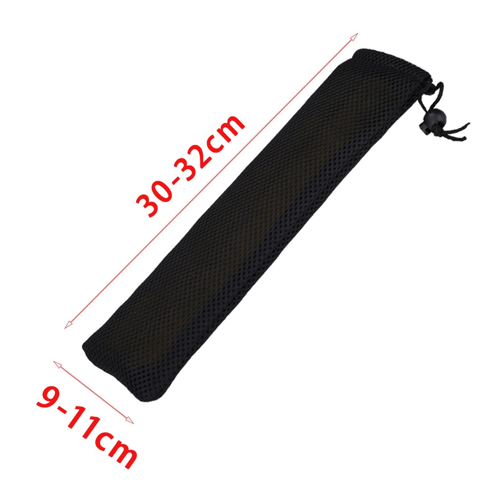 2xNunchucks Bag Black Durable Carrying Bag for Wooden Aluminum Alloy Nunchucks