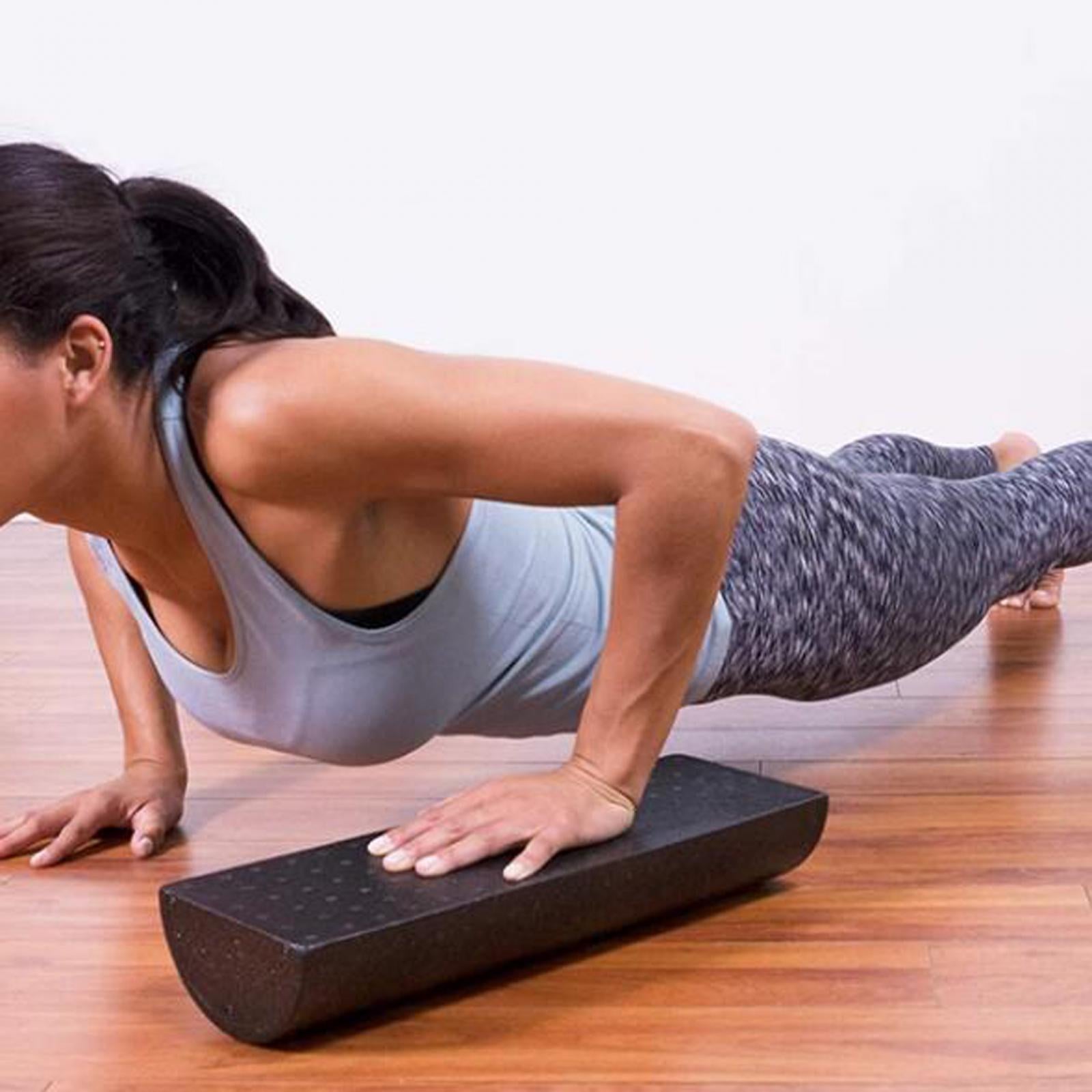 Half Foam Roller Multipurpose Gym Fitness Equipment Foam Half Roller Massage