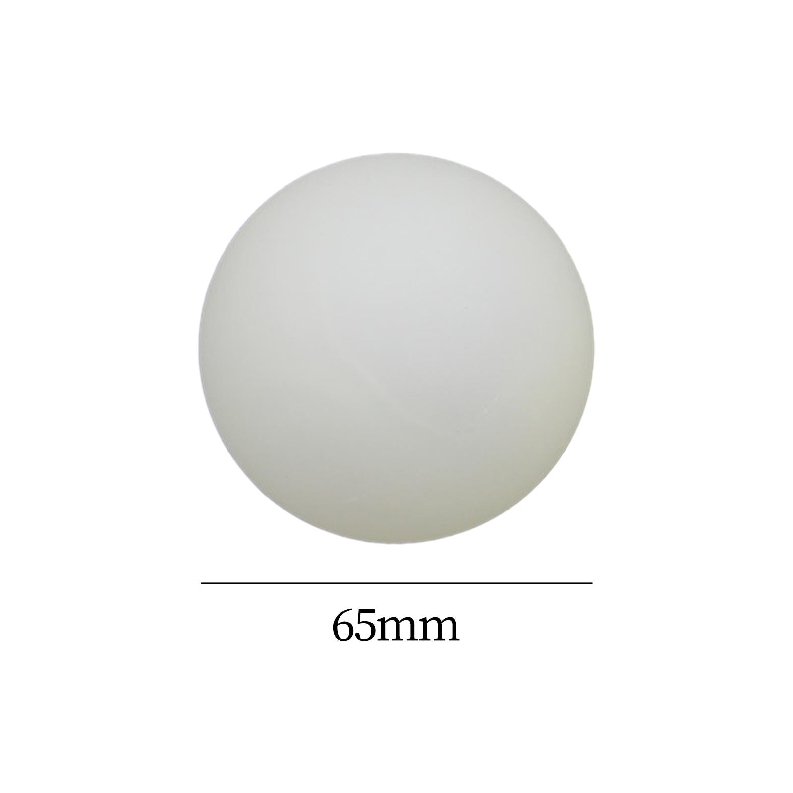 3xStreet Hockey Ball 65mm Smooth for Floor Night Game Road Roller Hockey Games