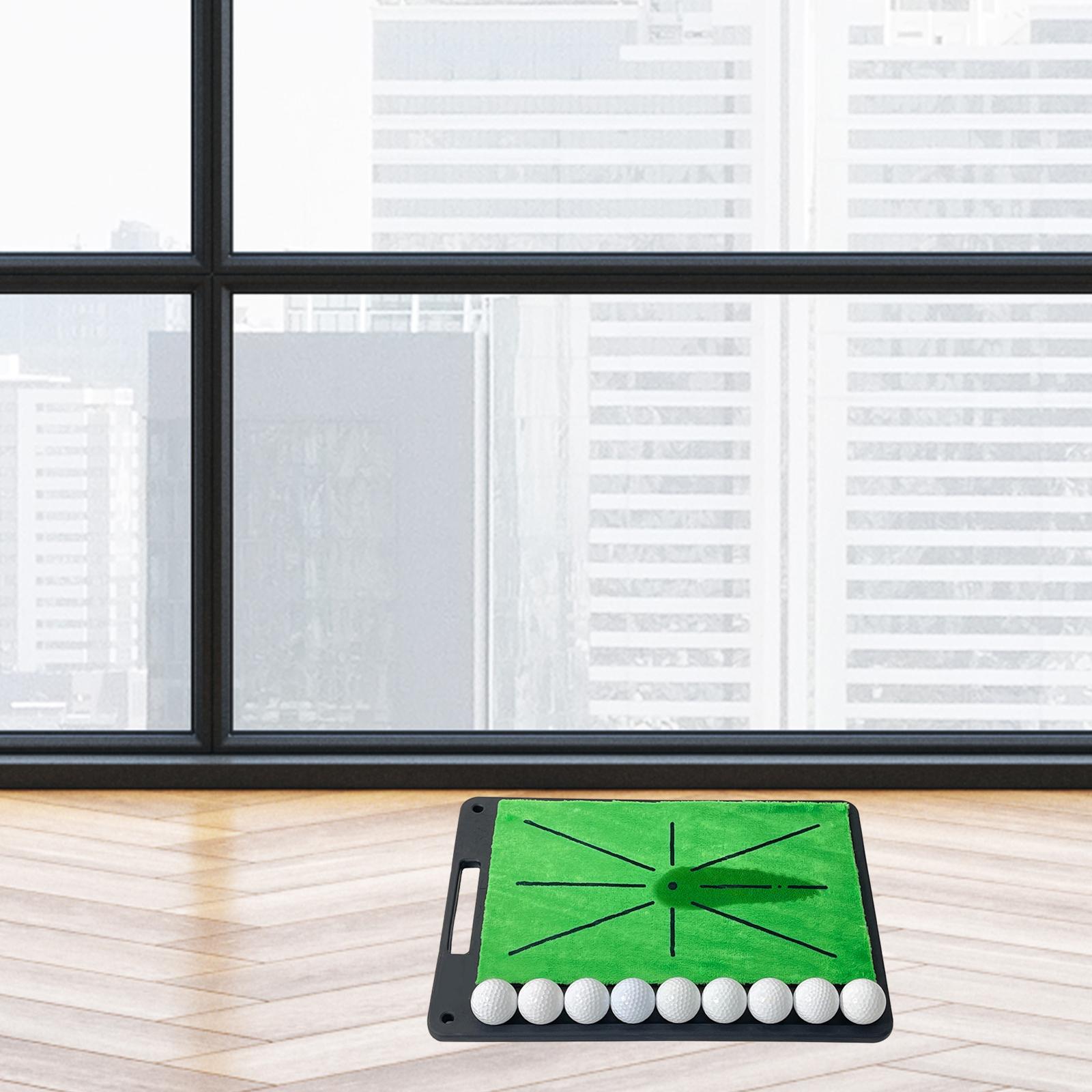 Golf Hitting Mat Adults Golf Practice Mat for Game Office Indoor and Outdoor