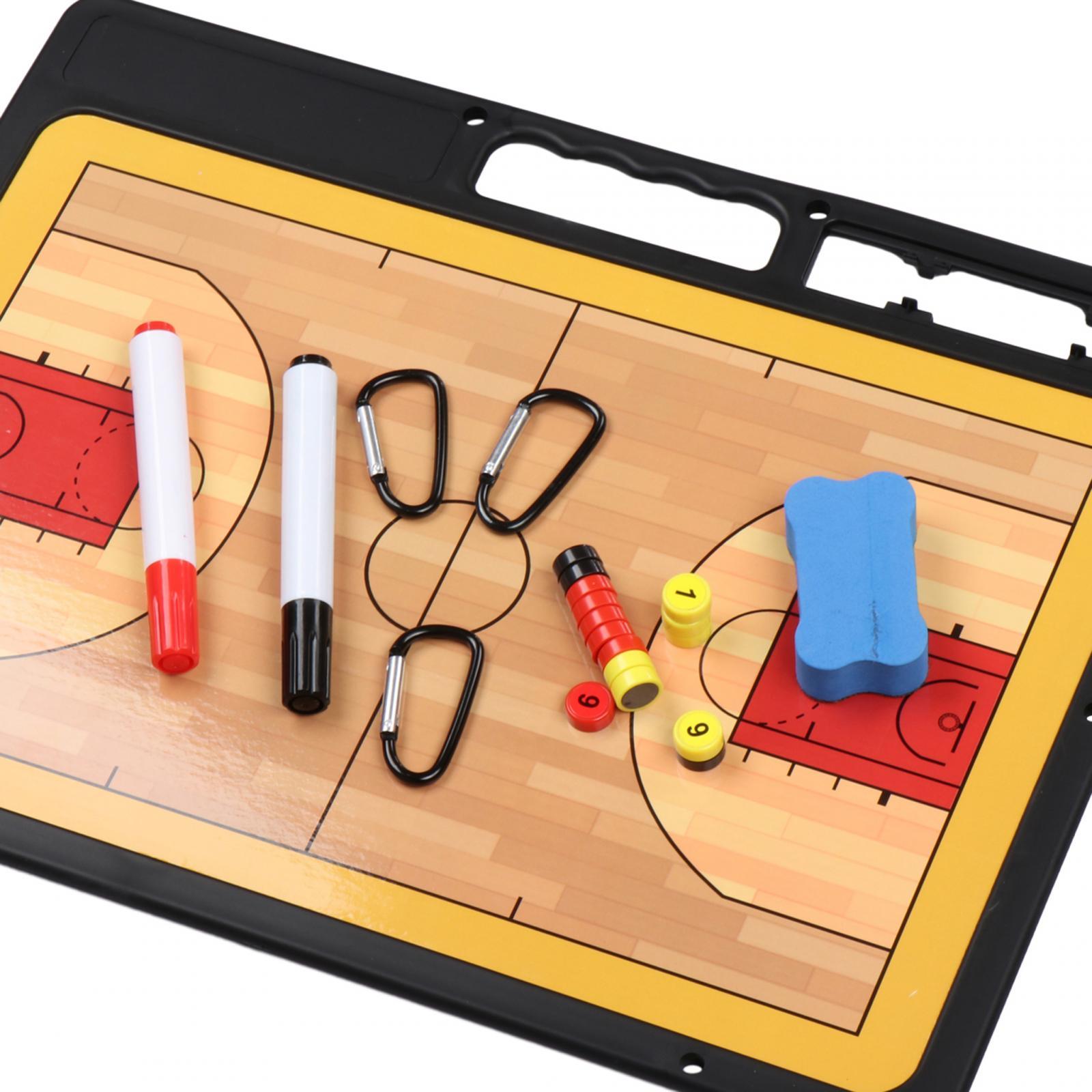 Basketball Coaching Boards Sports Accessory Futsal Strategy Tactic Clipboard