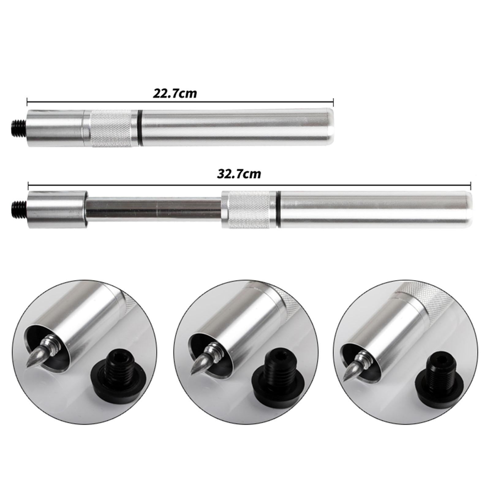Billiards Pool Cue Extension Aluminum Alloy for Enthusiast Beginners Athlete