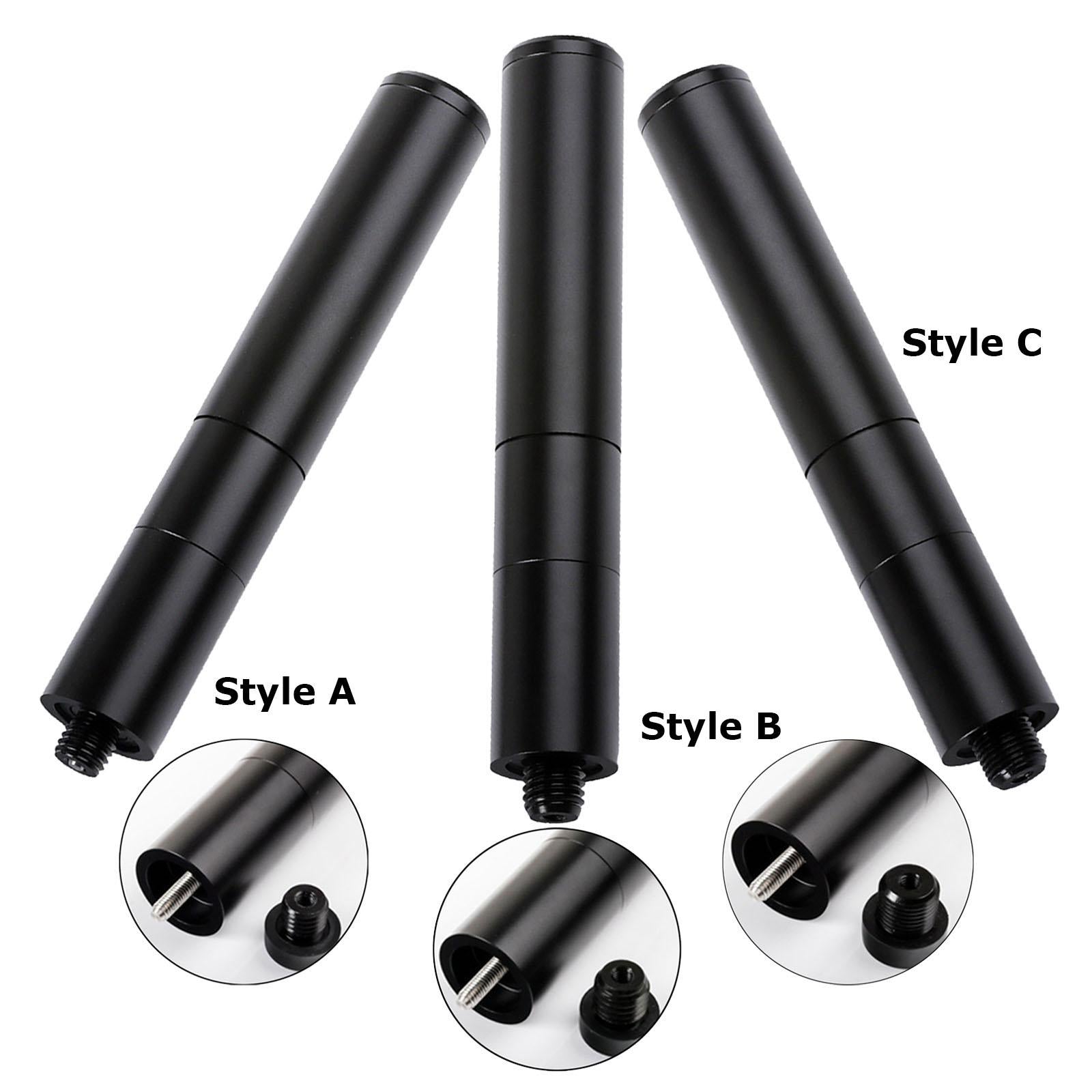 Billiards Pool Cue Extension Metal for Athlete Billiard Cues Billiard Lovers Style A