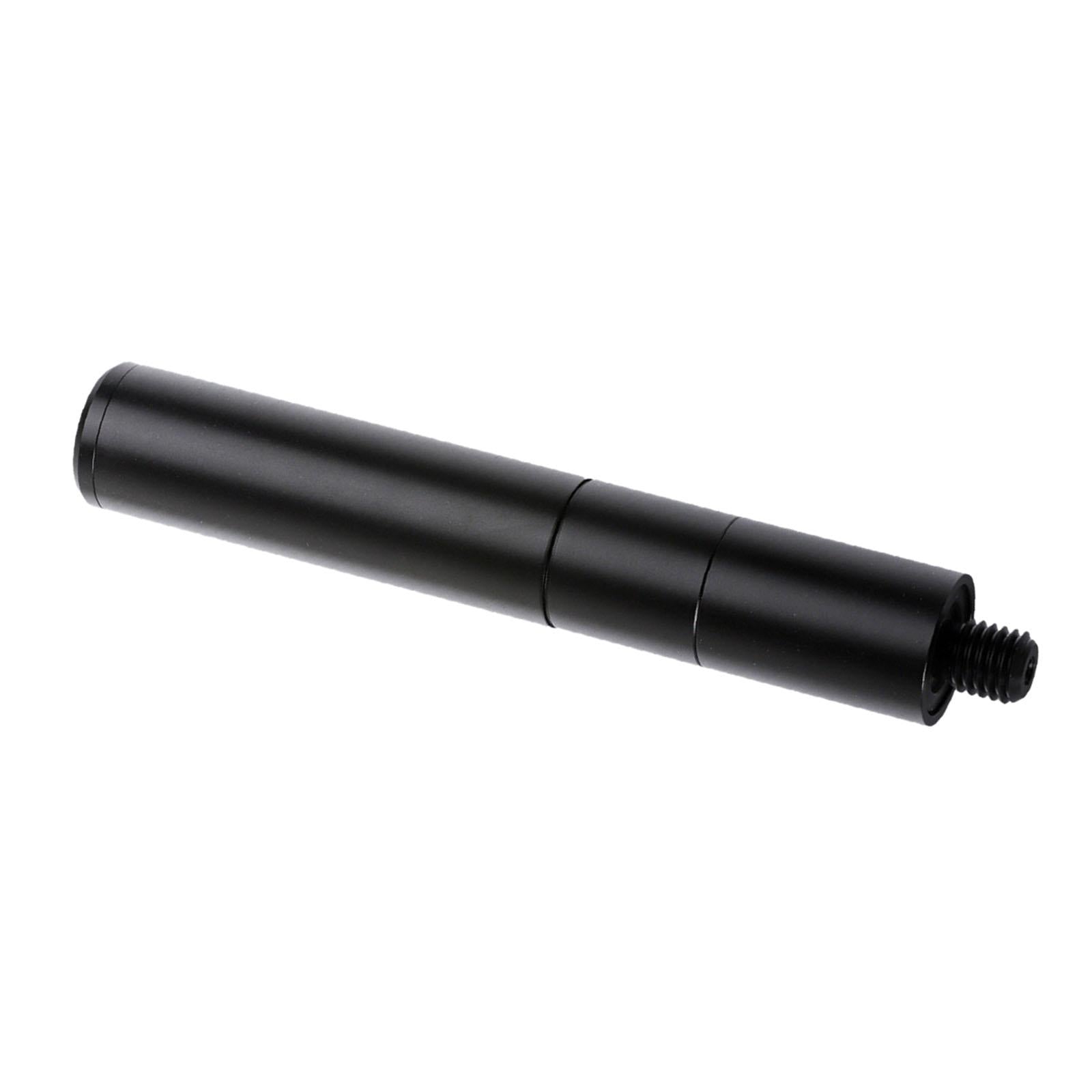 Billiards Pool Cue Extension Black Parts for Athlete Beginners Billiard Cues Style B