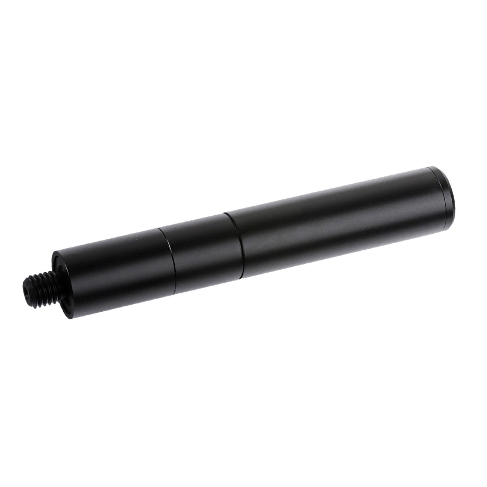 Billiards Pool Cue Extension Black Parts for Athlete Beginners Billiard Cues Style B