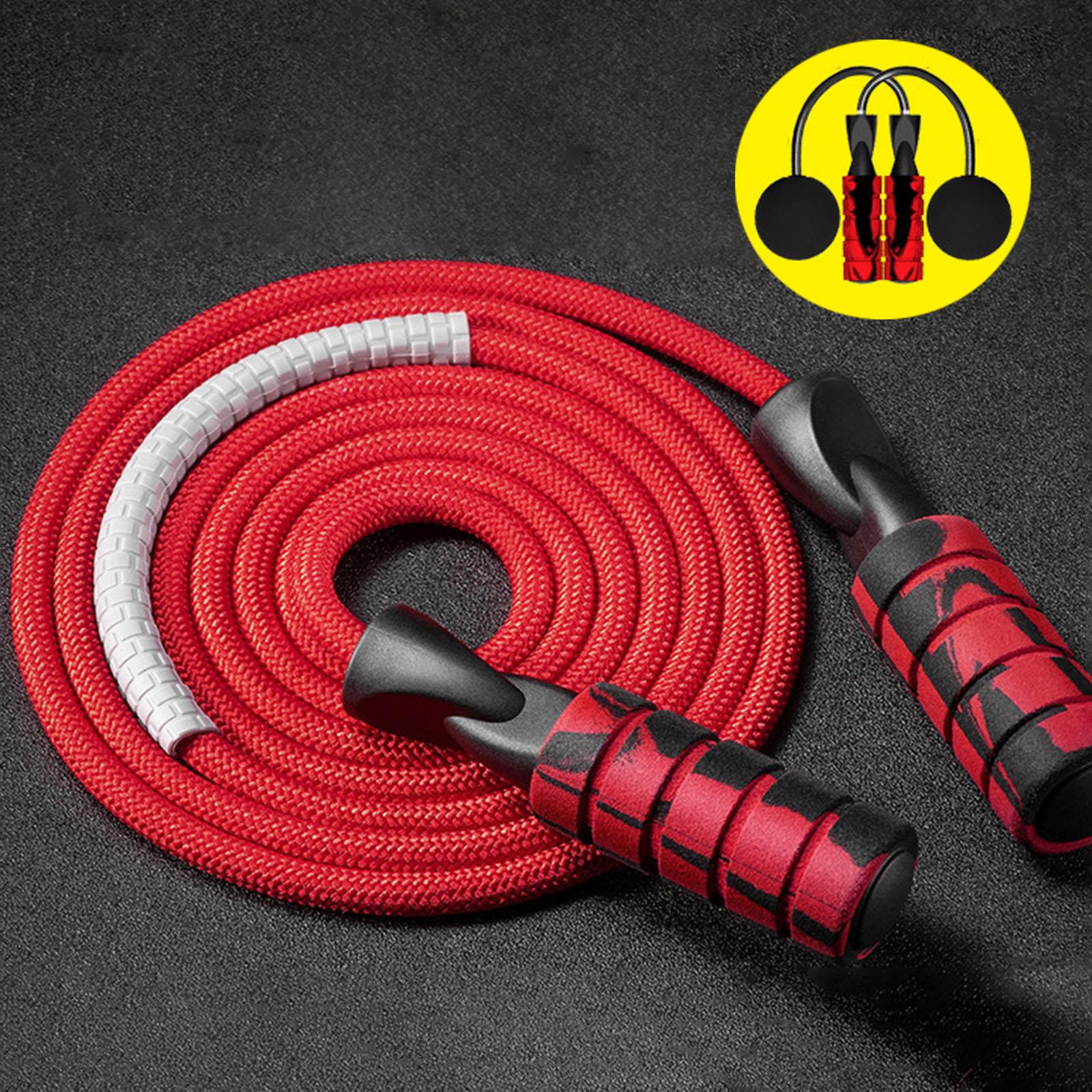 Weighted Jump Rope Skipping Rope for Workout Fitness Training Boys and Girls