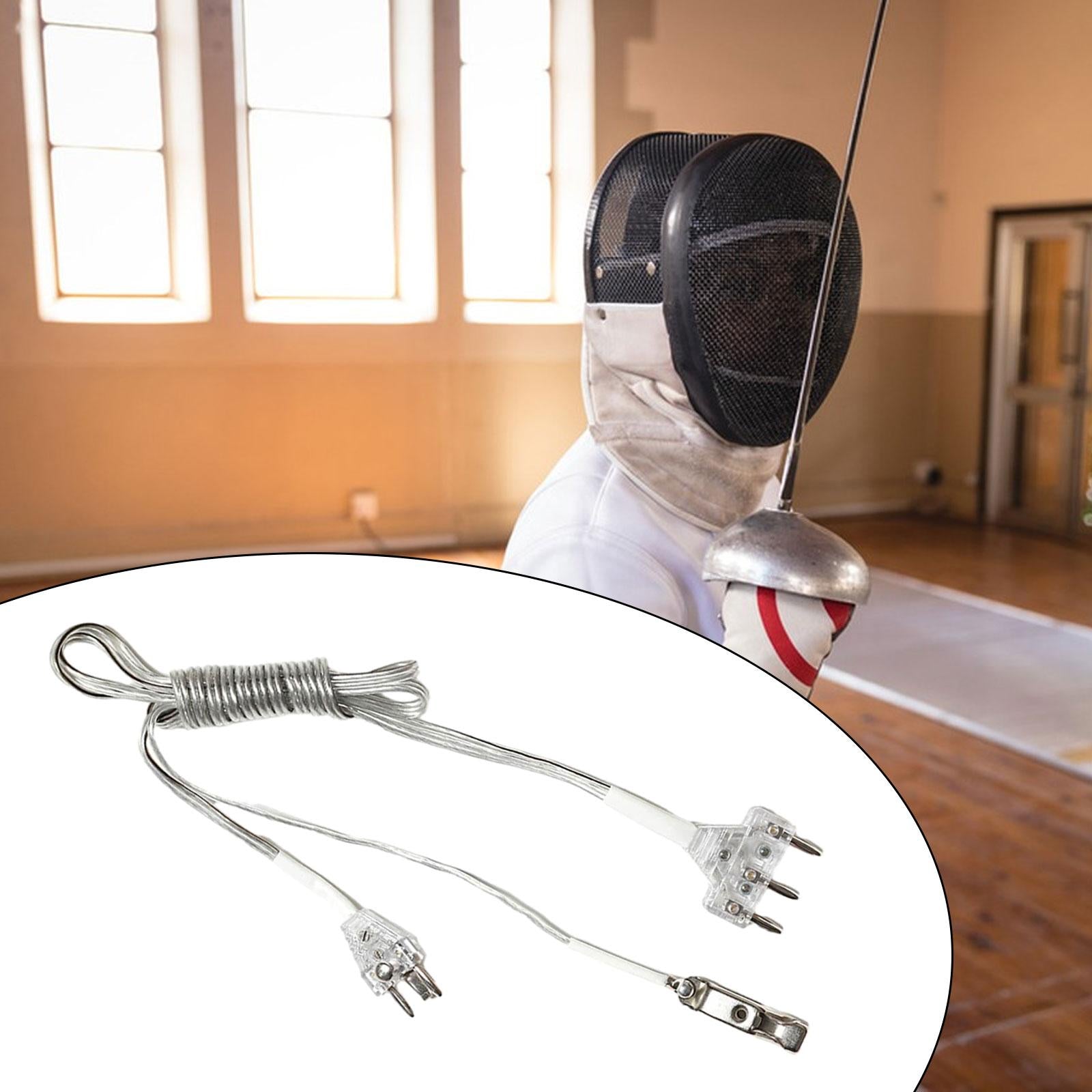 Fencing Body Wire Sports Accessories Professional Pin Plug Fencing Hand Line